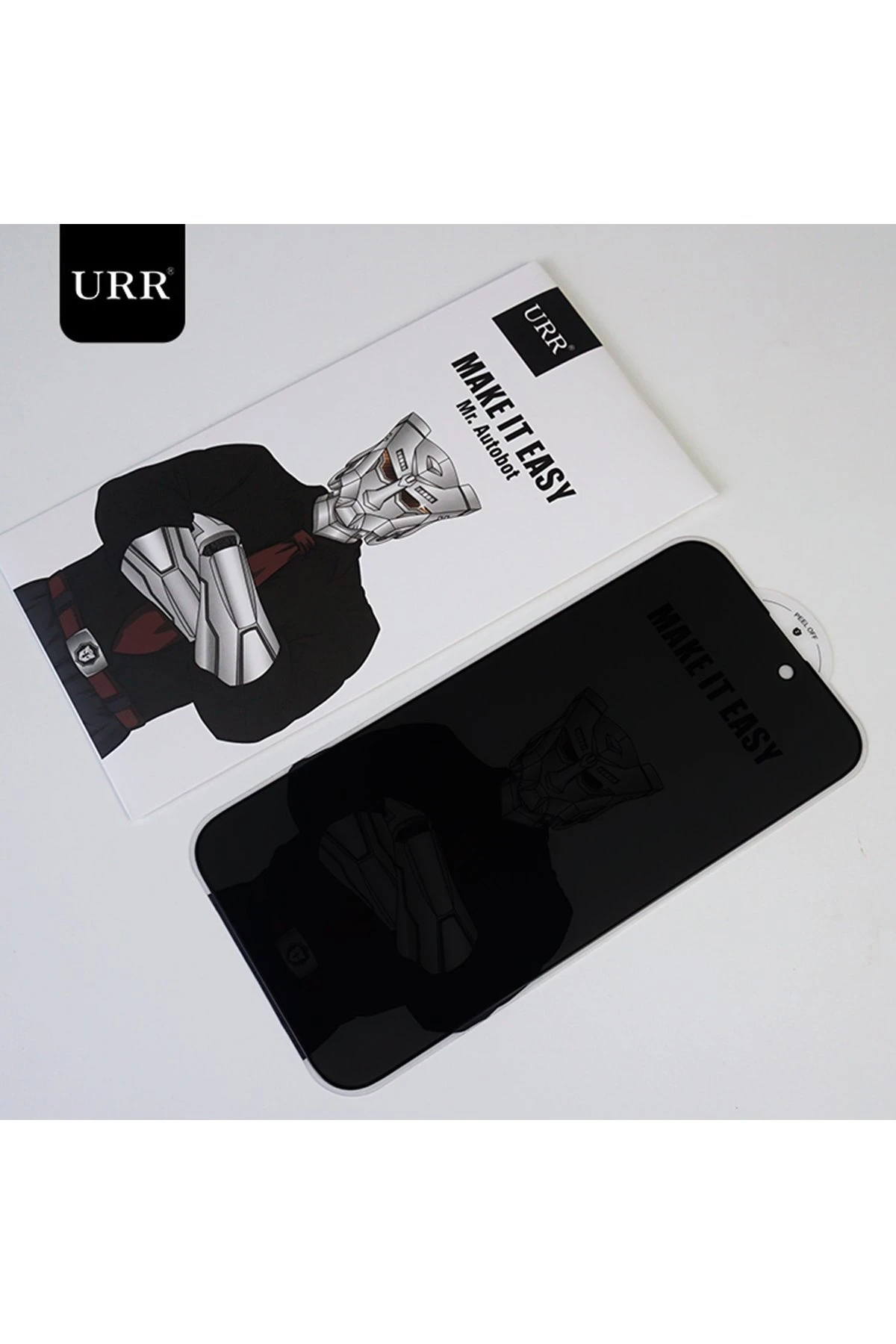 URR iPhone 16 Pro 3D Privacy Resin Edge Cam Ekran Koruyucu