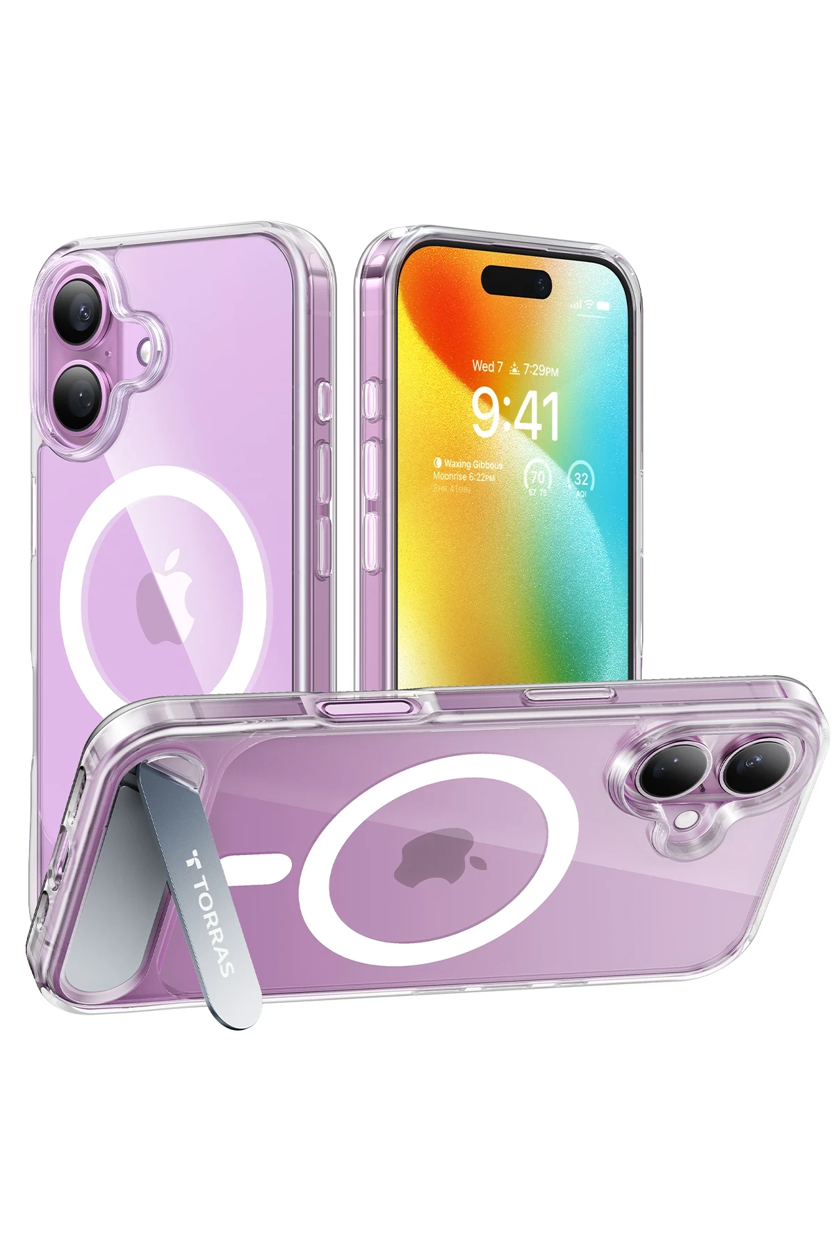 Torras Apple iPhone 16 P Stand Serisi Magsafe Kılıf