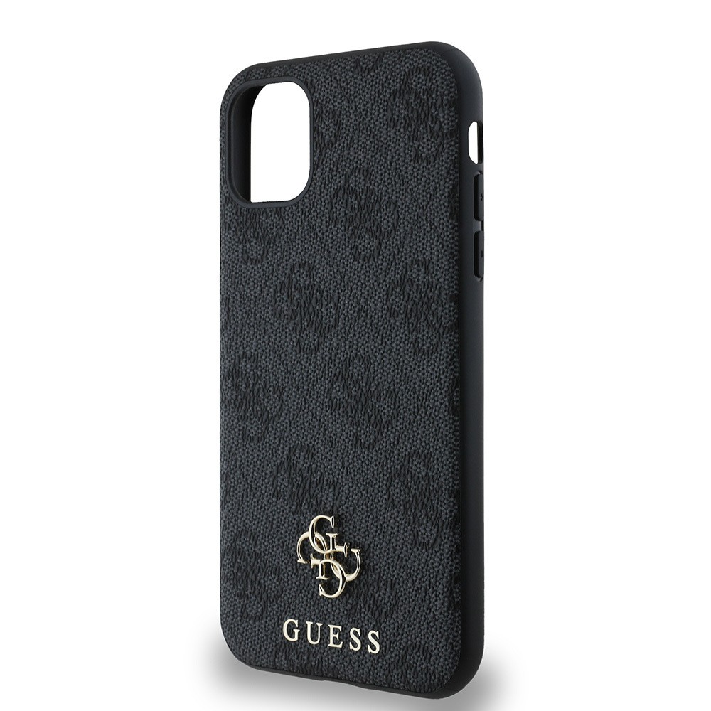 Apple iPhone 11 Kılıf Guess Orjinal Lisanslı M-safe Şarj Özellikli Small 4G Classic Kapak