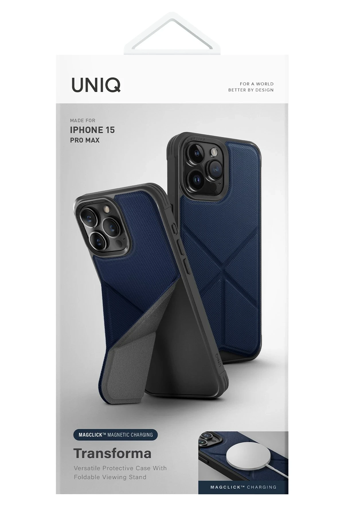 Uniq iPhone 15 Pro Max Transforma Magsafe Standlı Kapak