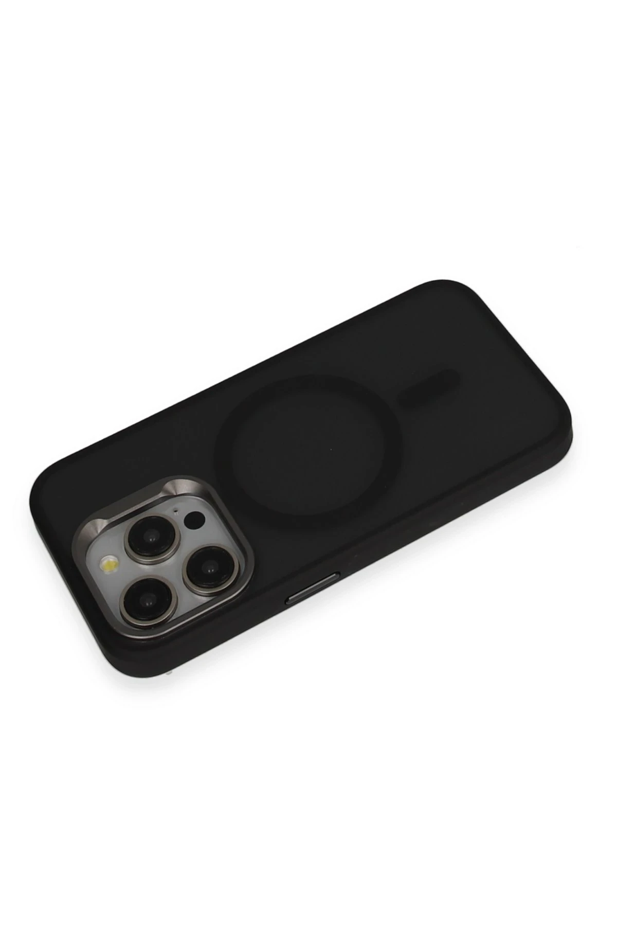 URR iPhone 15 Pro Metal Frame Matte Magsafe Kapak