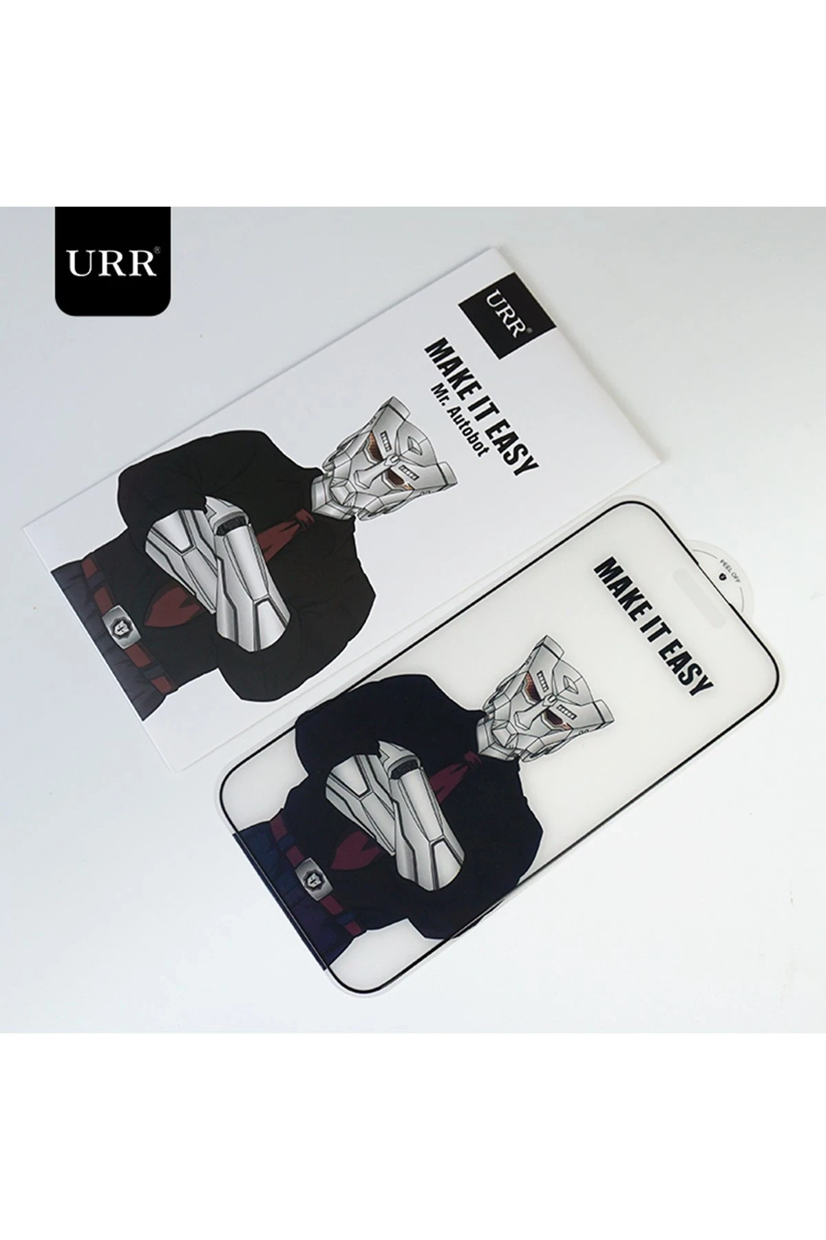 URR iPhone 15 Pro 3D Matte Antiglare Resin Edge Cam Ekran Koruyucu