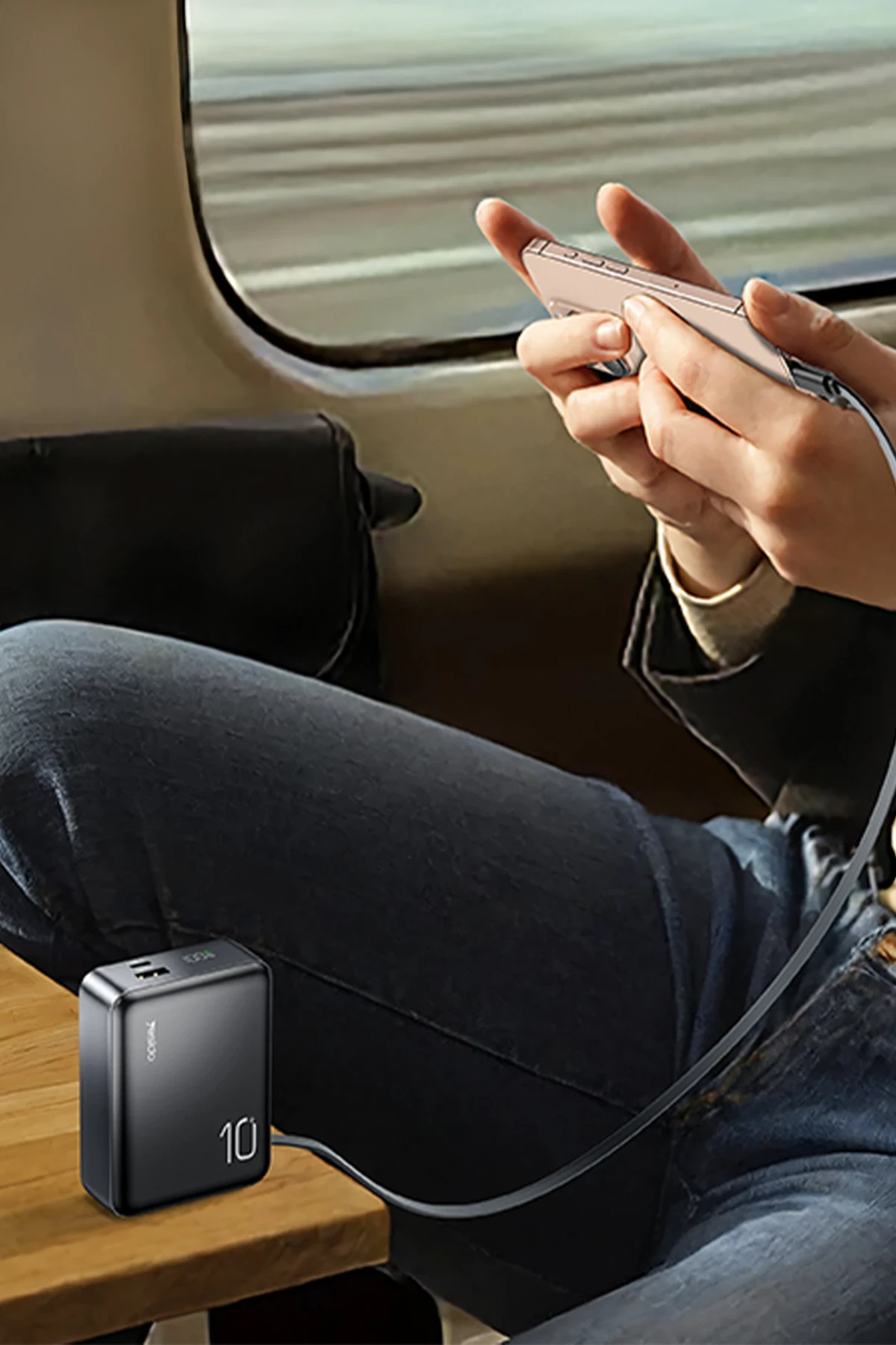 Yesido YP70 Dijital Göstergeli 10.000 mAh 3in1 22.5W PD Hızlı Şarj Powerbank