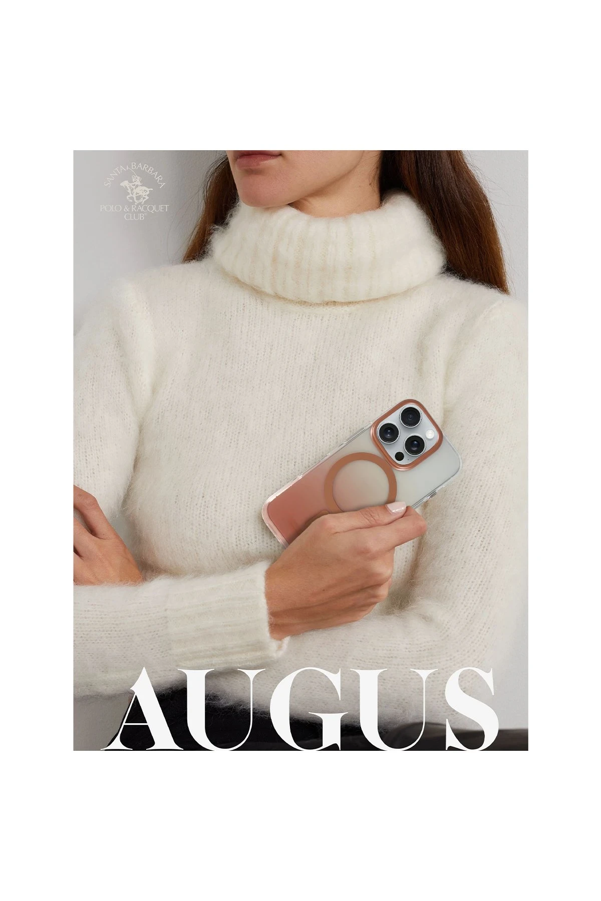 Santa Barbara Polo Racquet Club iPhone 16 Plus Augus Magsafe Kapak