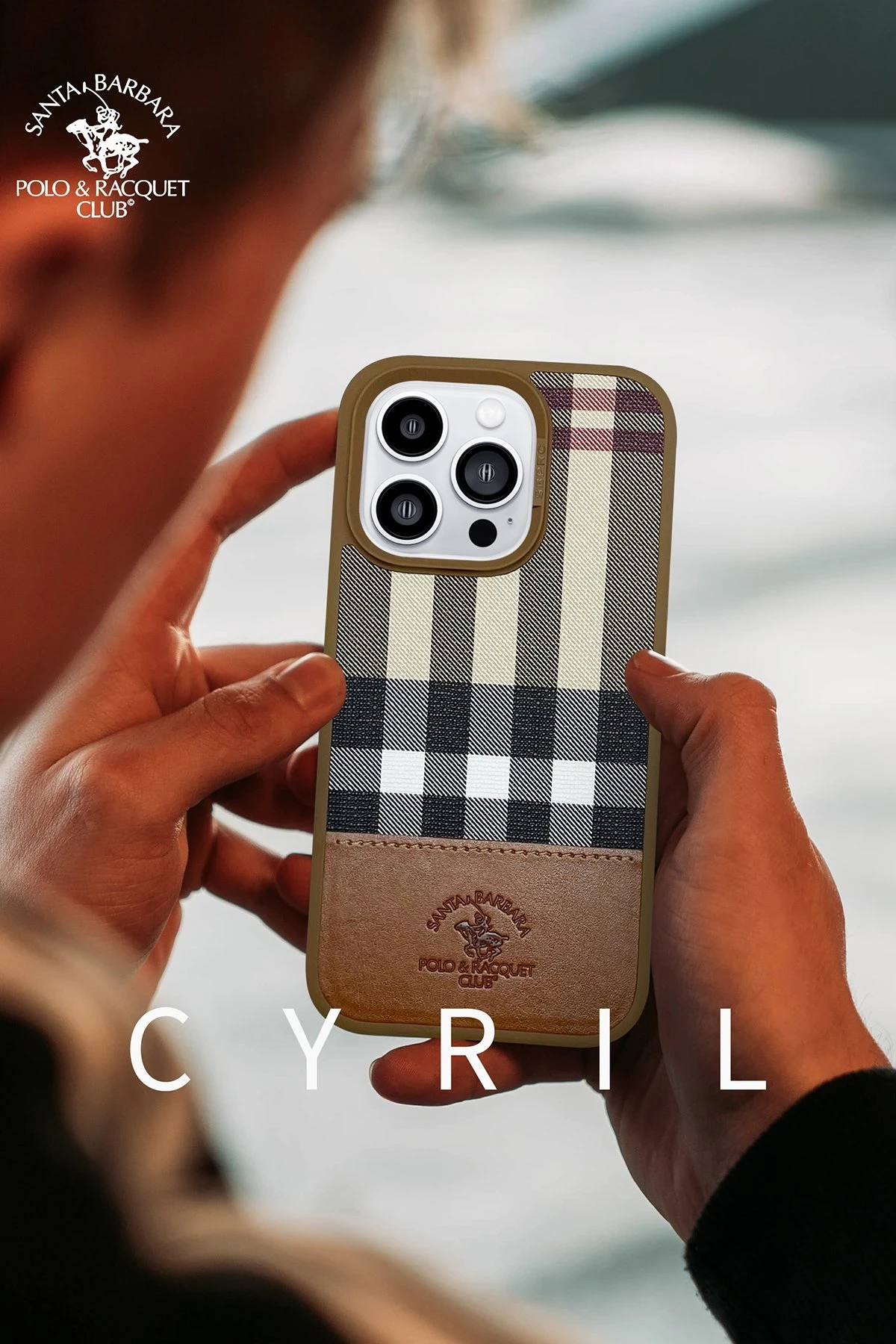 Santa Barbara Polo Racquet Club iPhone 14 Pro Cyril Magsafe Kapak