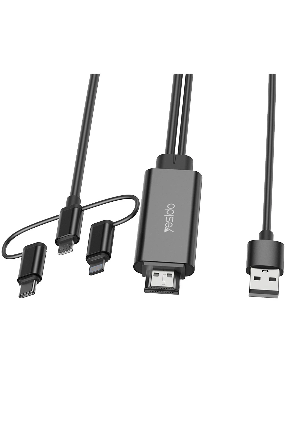 Yesido HM05 1.8m FHD 3in1 to HDMI Kablo