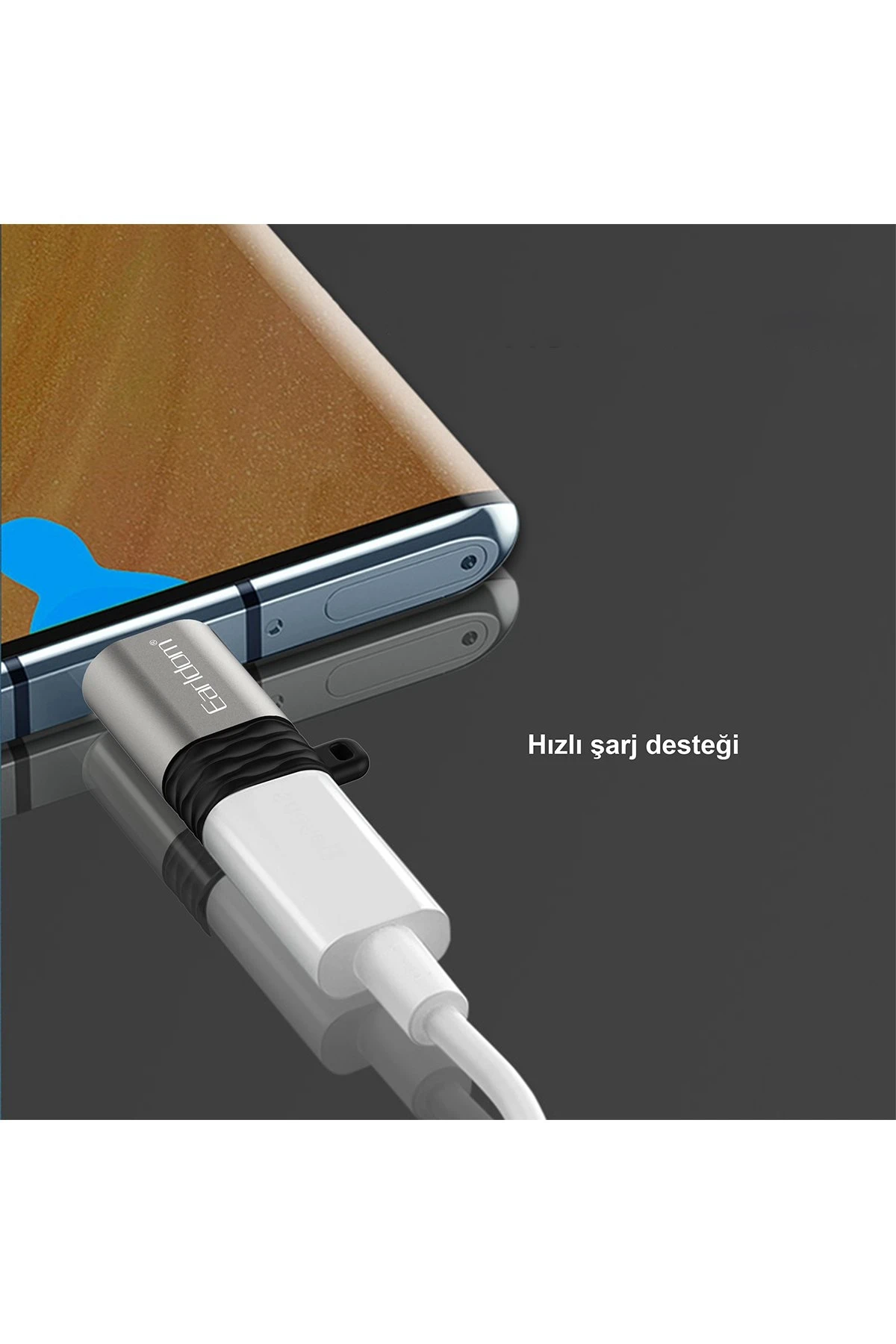 Earldom TC15 Tak Çalıştır Type-C to Lightning Dönüştürücü