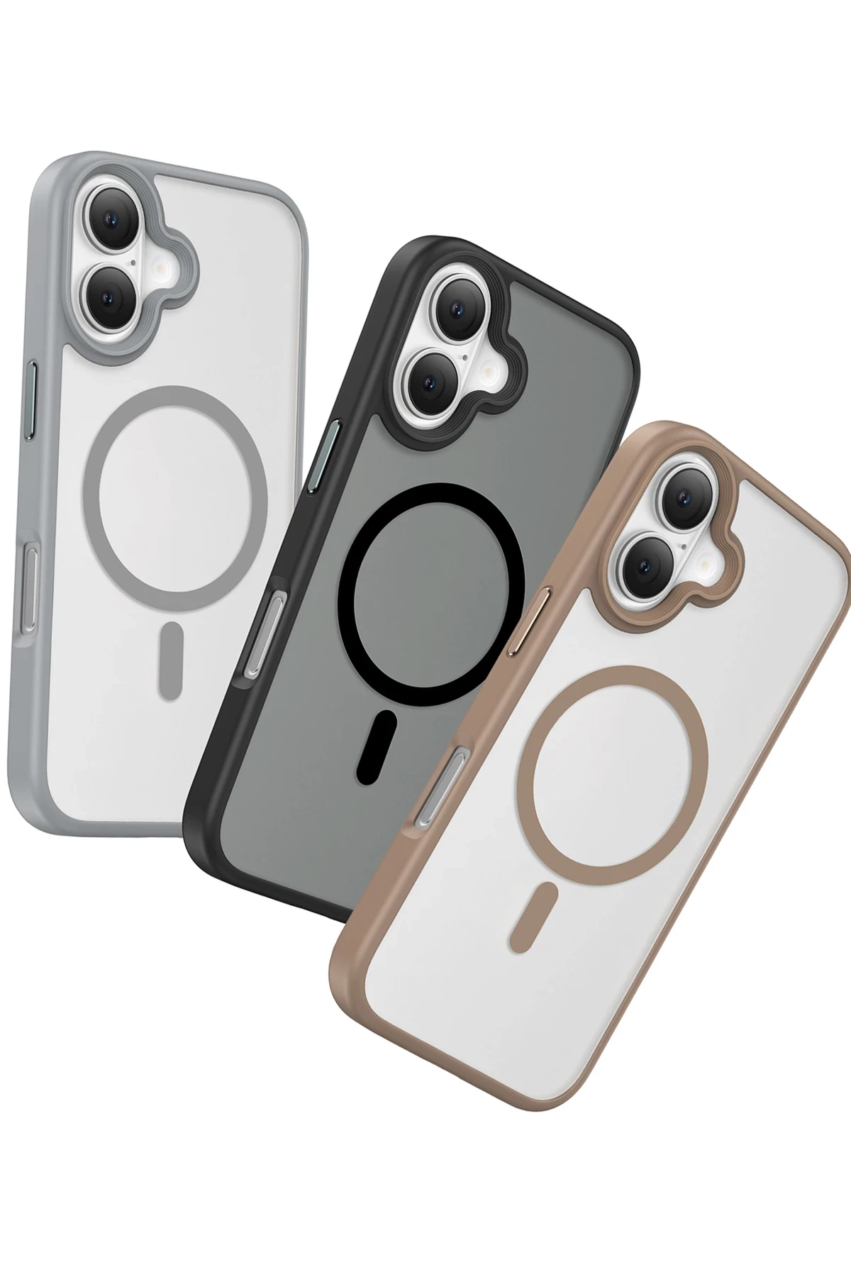 Keephone iPhone 16 Mago Pro Magsafe Kılıf - Siyah Titanyum