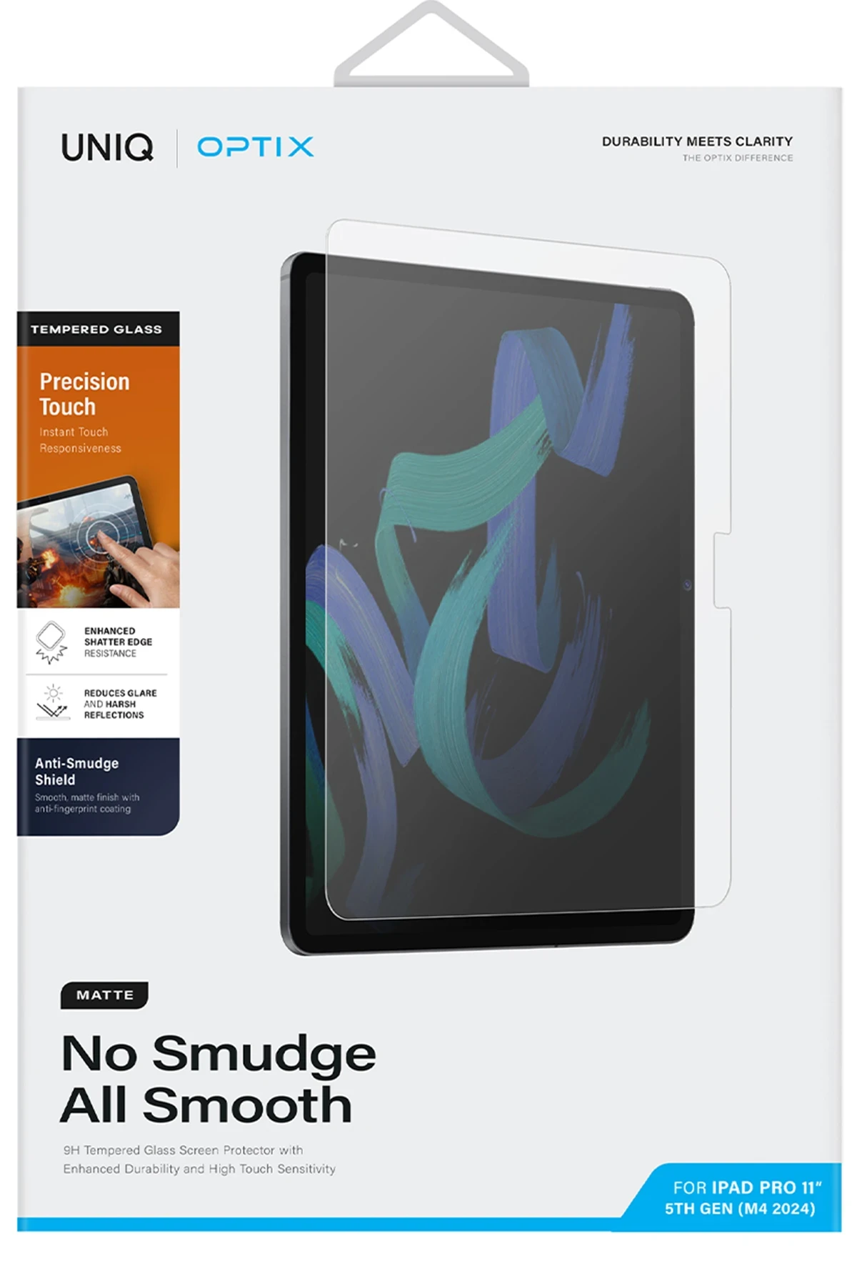 Uniq iPad Pro 11 (2022) Optix Tablet Mat Ekran Koruyucu