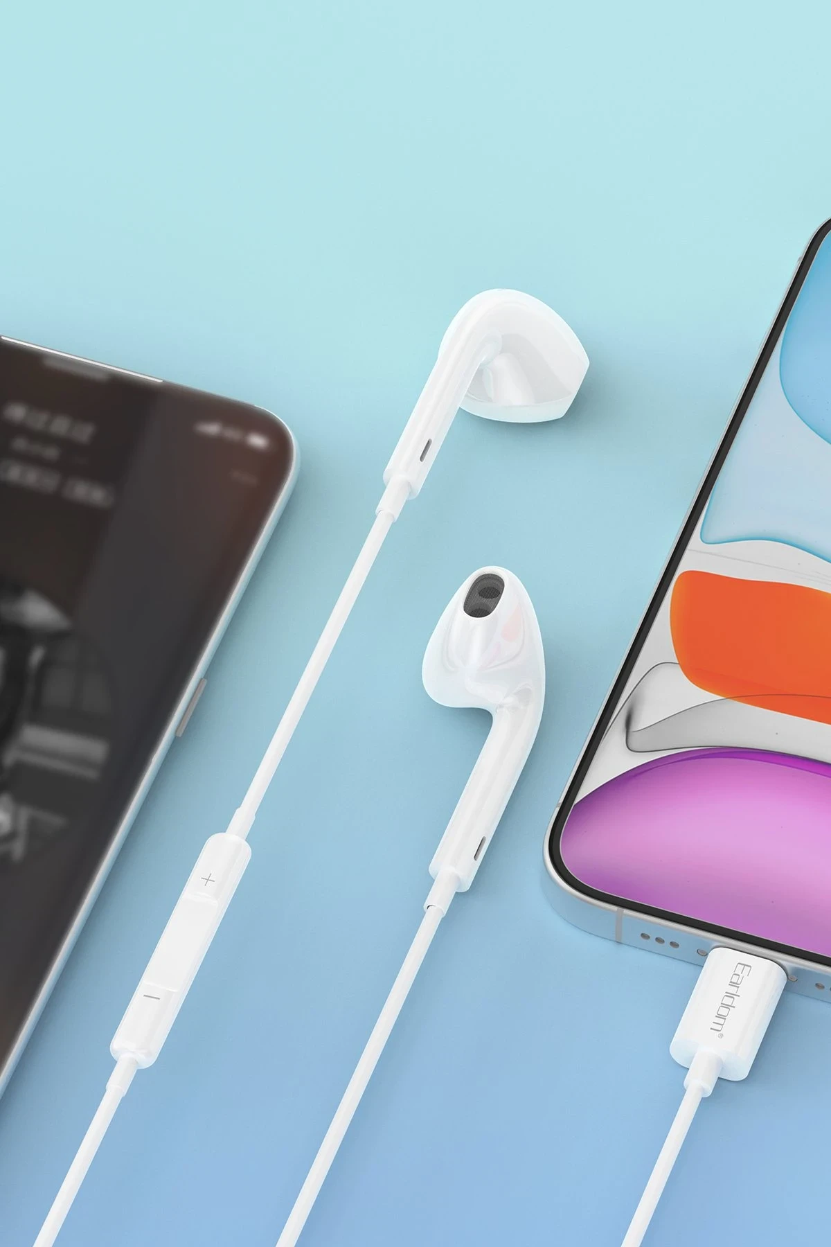 Earldom E74C iPhone 15 Serisi ile Uyumlu Type-C Kablolu Kulaklık