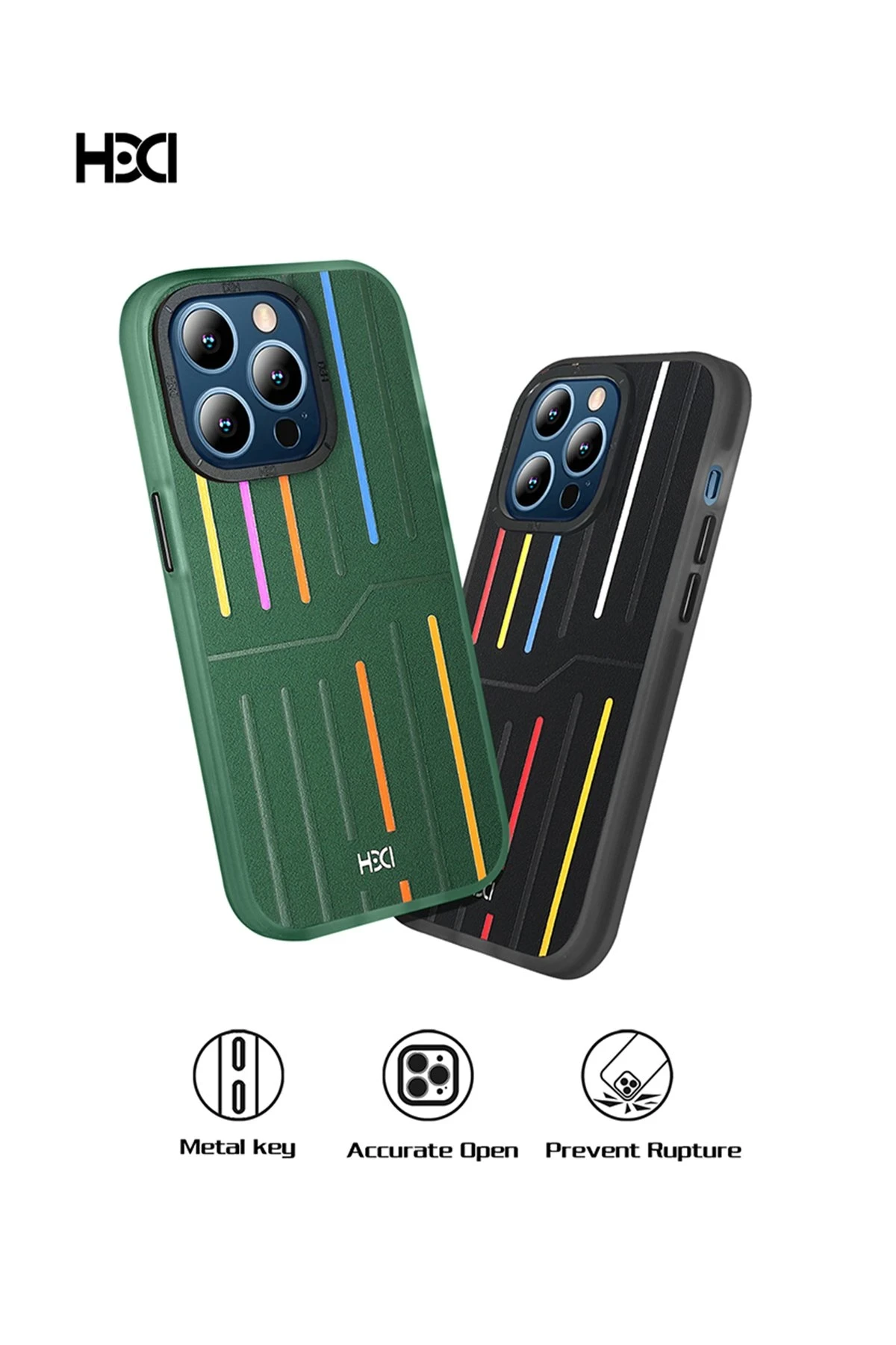 HDD iPhone 14 Pro Max Kılıf HBC-221 Roma Kapak