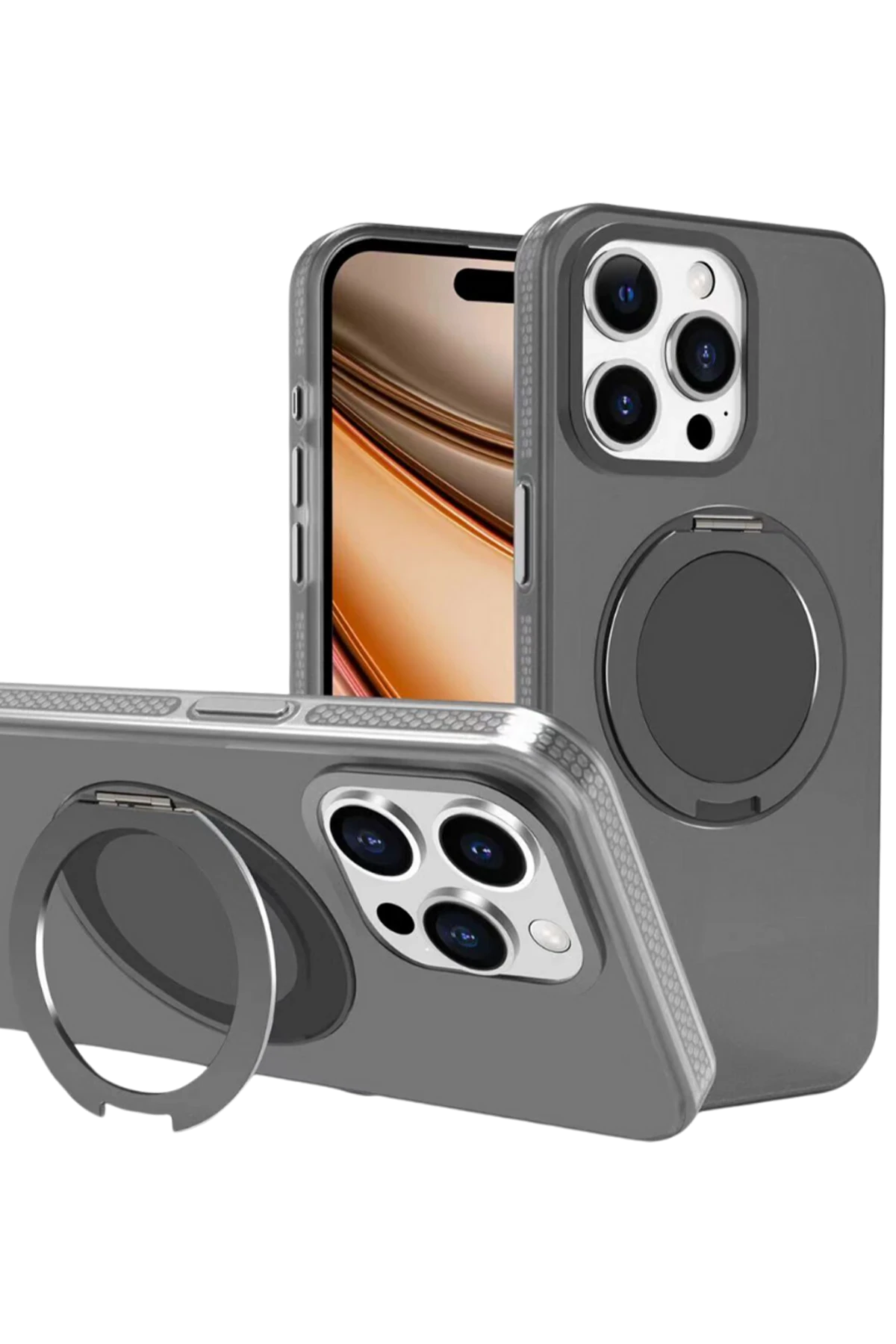 Yesido iPhone 16 Pro PC17 Roza Magsafe Standlı Kapak
