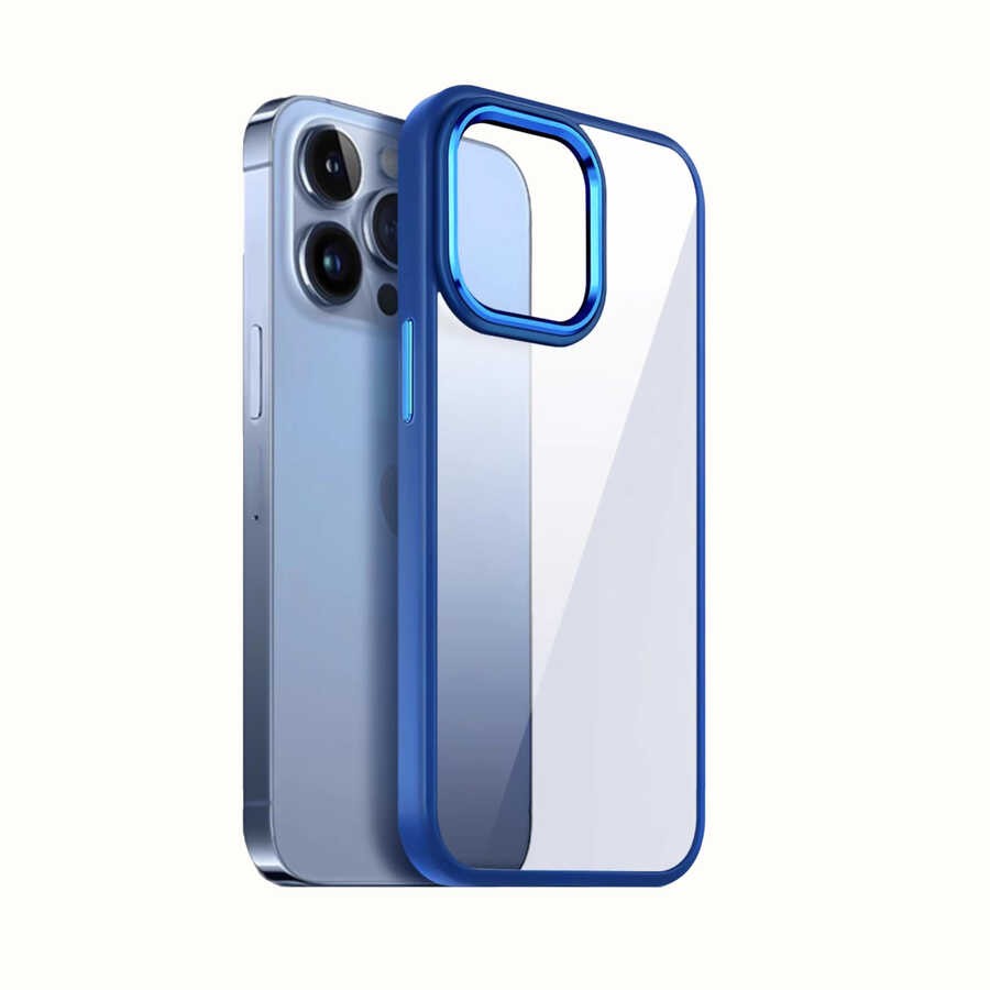 Apple iPhone 13 Pro Kılıf Zore Krom Kapak