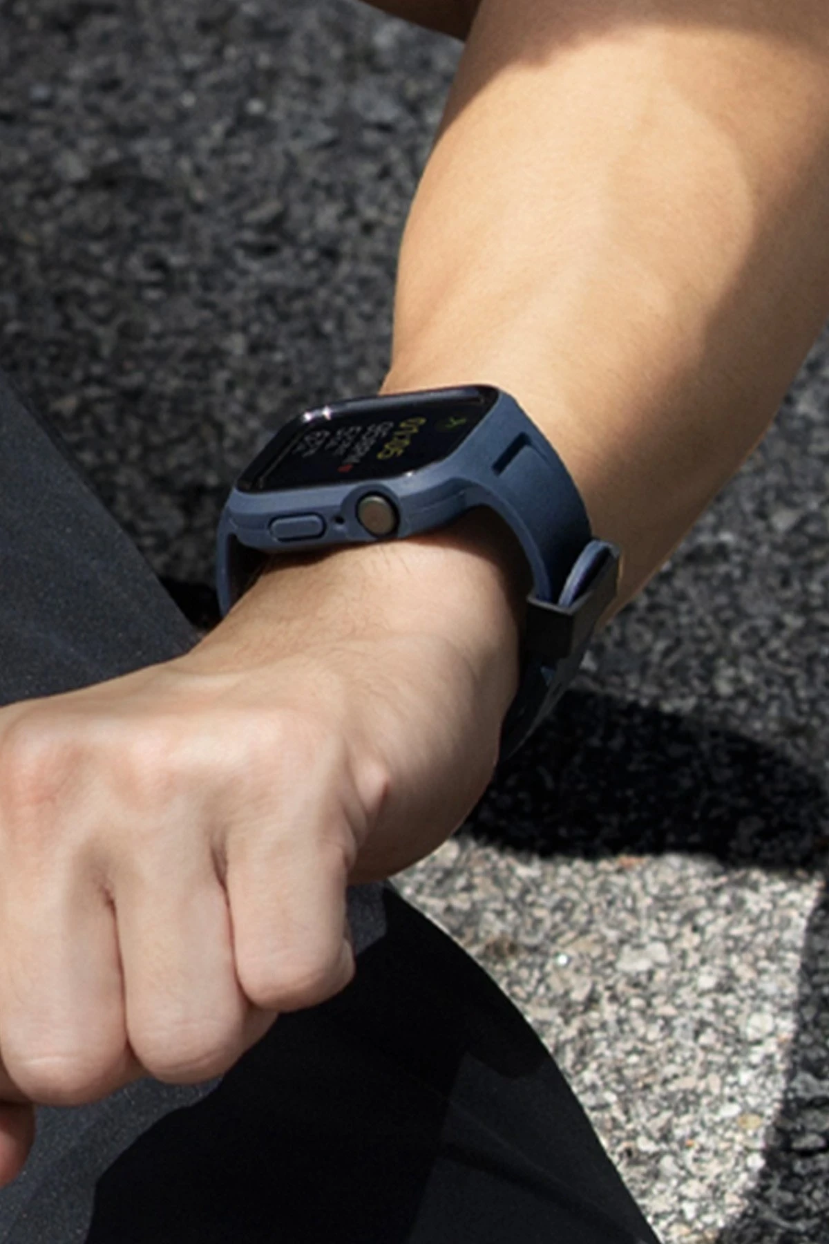 Uniq Watch 45mm Monos 2 in 1 Silikon Kordon