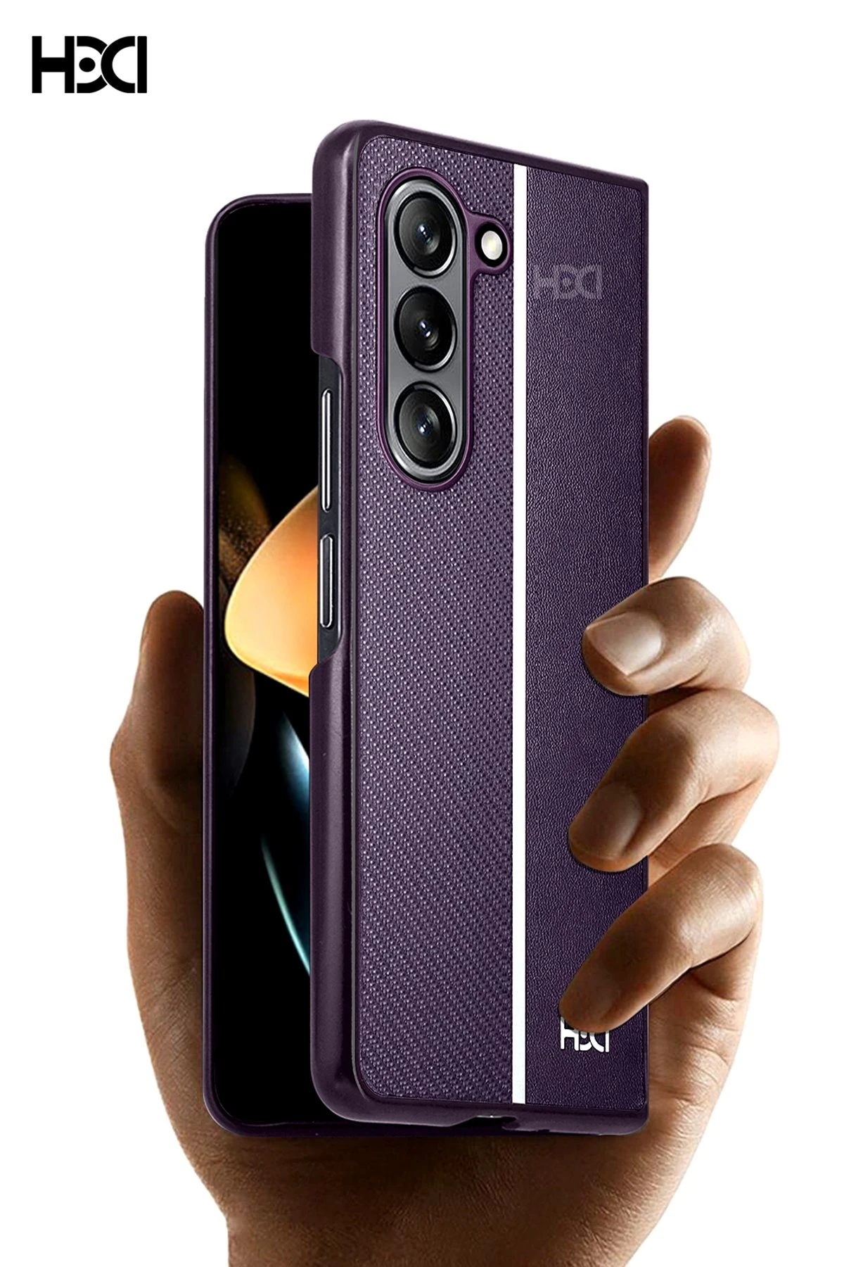 HDD Samsung Galaxy Z Fold 5 Kılıf HBC-155 Lizbon Kapak