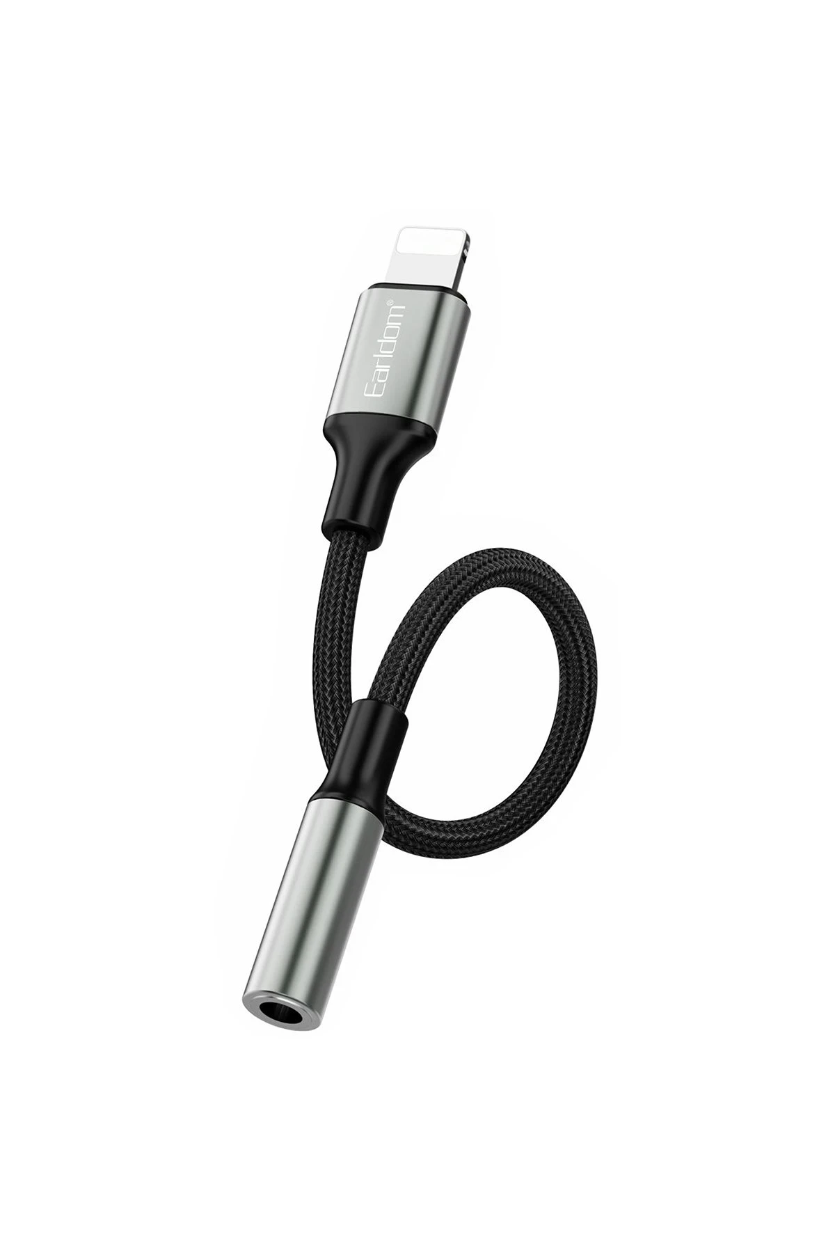 Earldom OT76 Tak Çalıştır 12cm Lightning to Aux Dönüştürücü