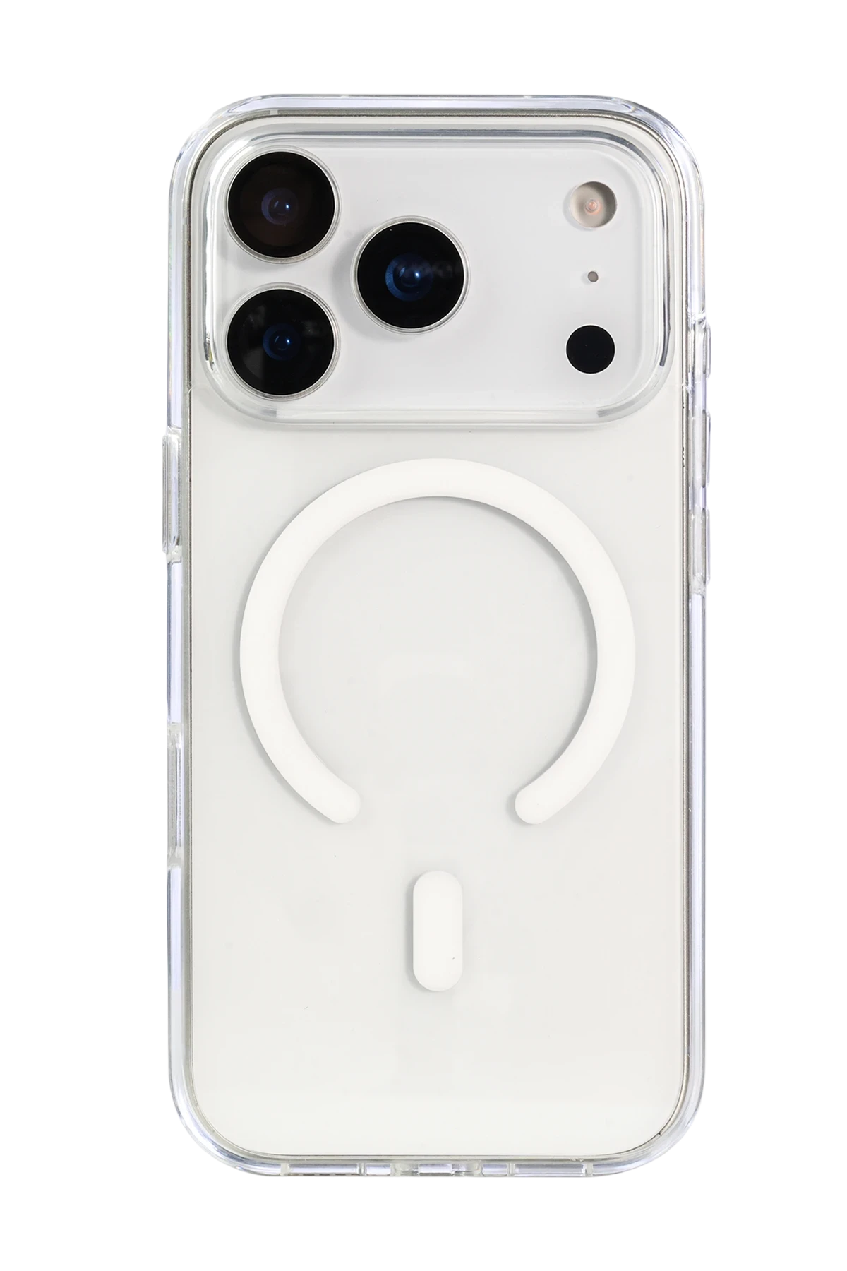 URR Apple iPhone 17 Pro Max Crystal Clear Magsafe 3in1 Ekran Koruyucu ve Kamera Lens Koruyucu