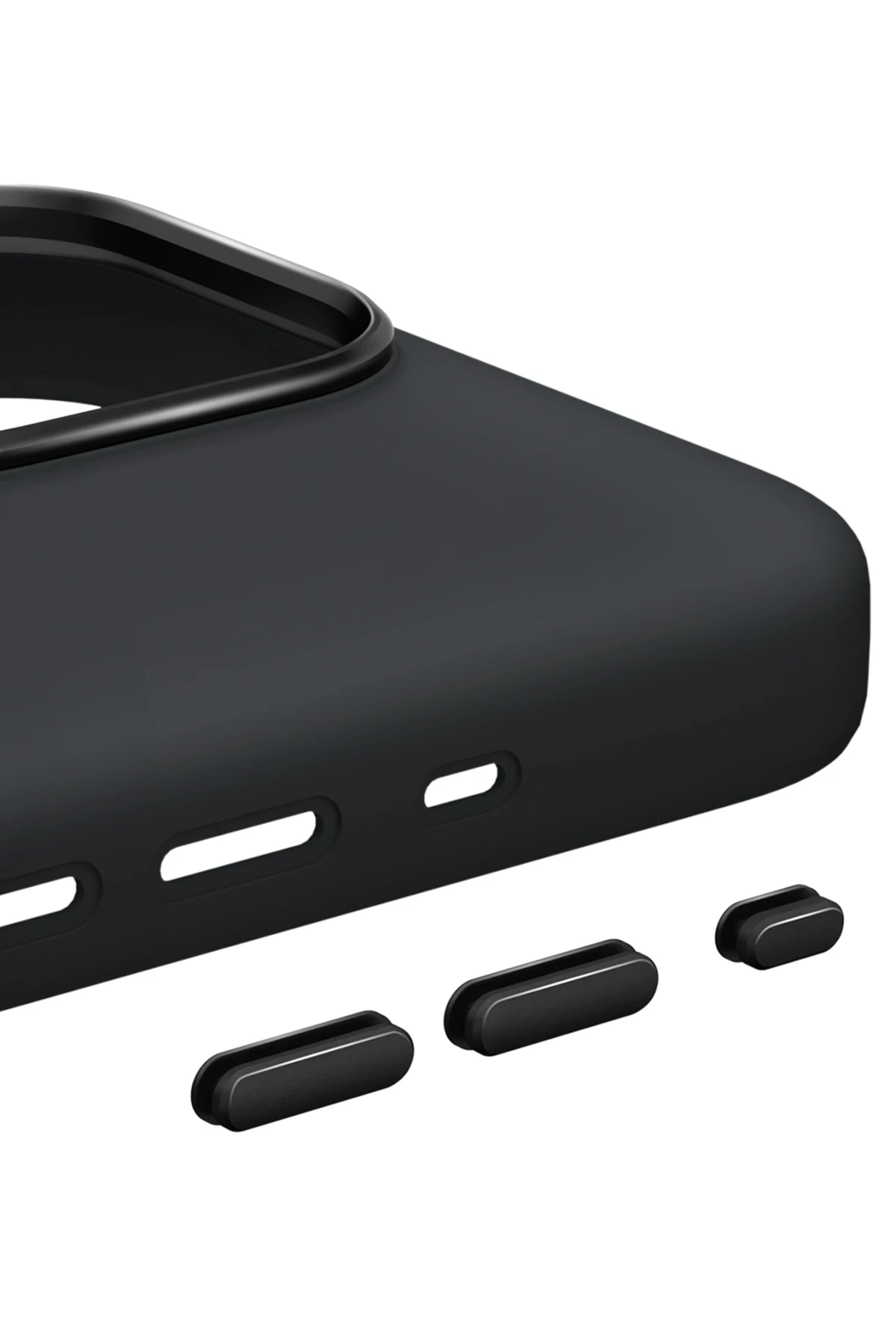 Keephone iPhone 15 Pro Max Rosana Silikon Kılıf
