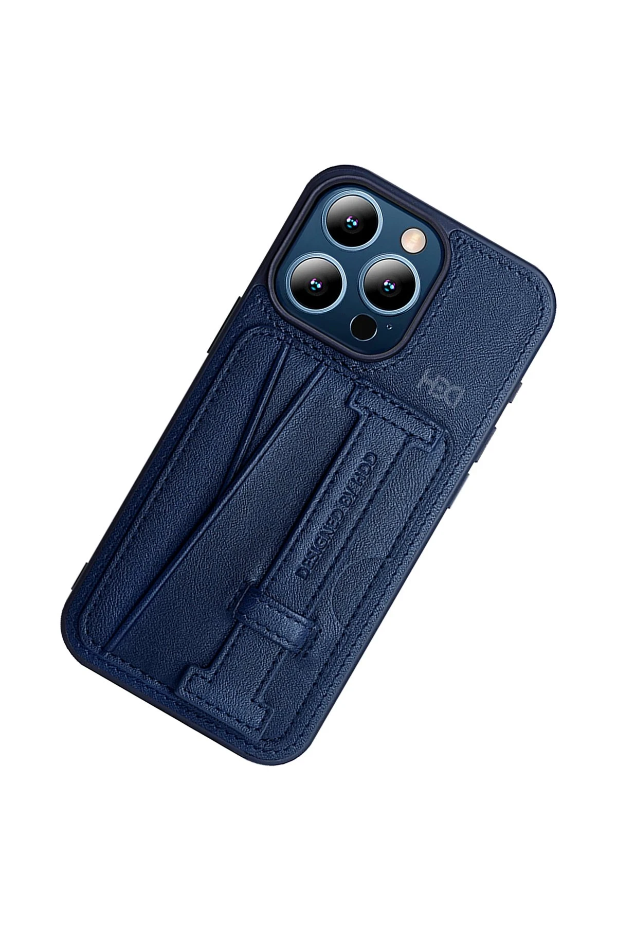 HDD iPhone 15 Pro Kılıf HD Deri Kartvizitli Kapak