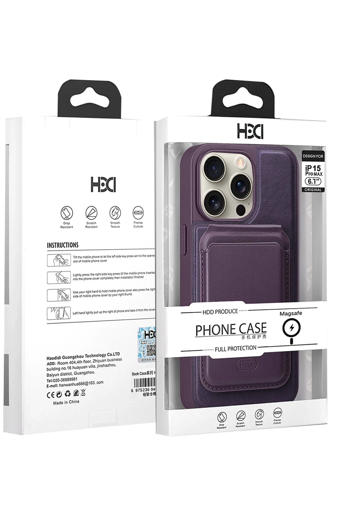 HDD iPhone 14 Pro Max HBC-247 Atina Kartvizitli Kapak