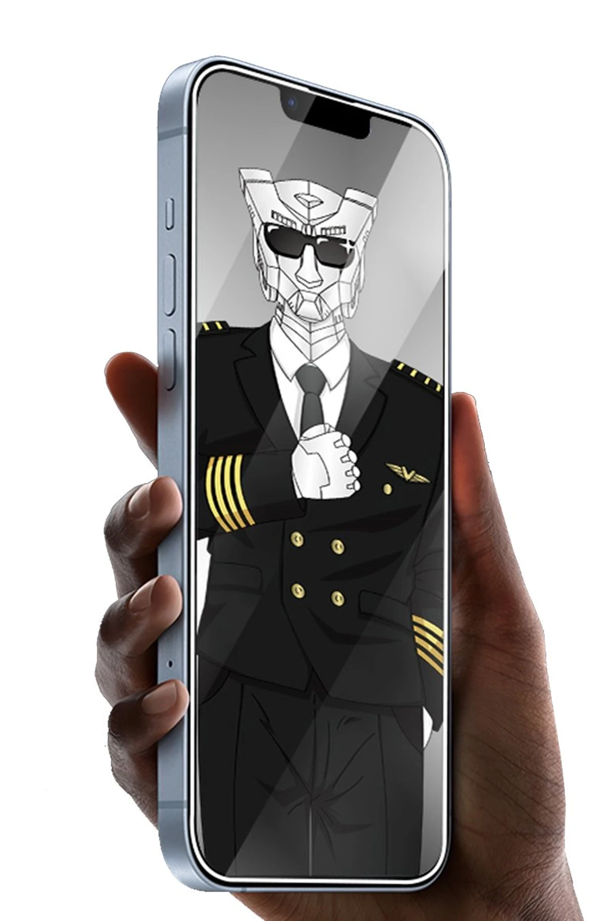 URR iPhone 16 Diamonlike Corning Glass 3X Shatterproof Sapphire Cam Ekran Koruyucu