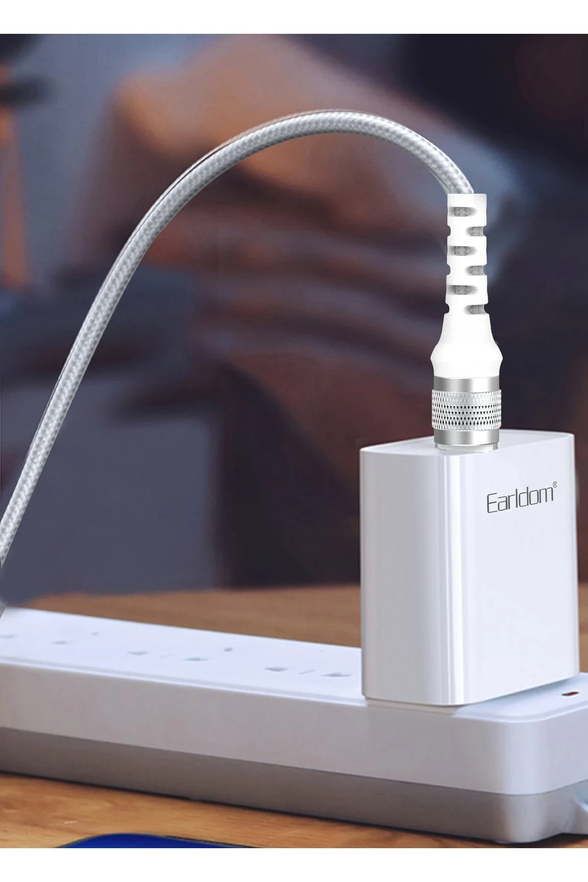 Earldom EC-155CC 1.2M 60W Type-C to Type-C PD Hızlı Şarj Kablosu