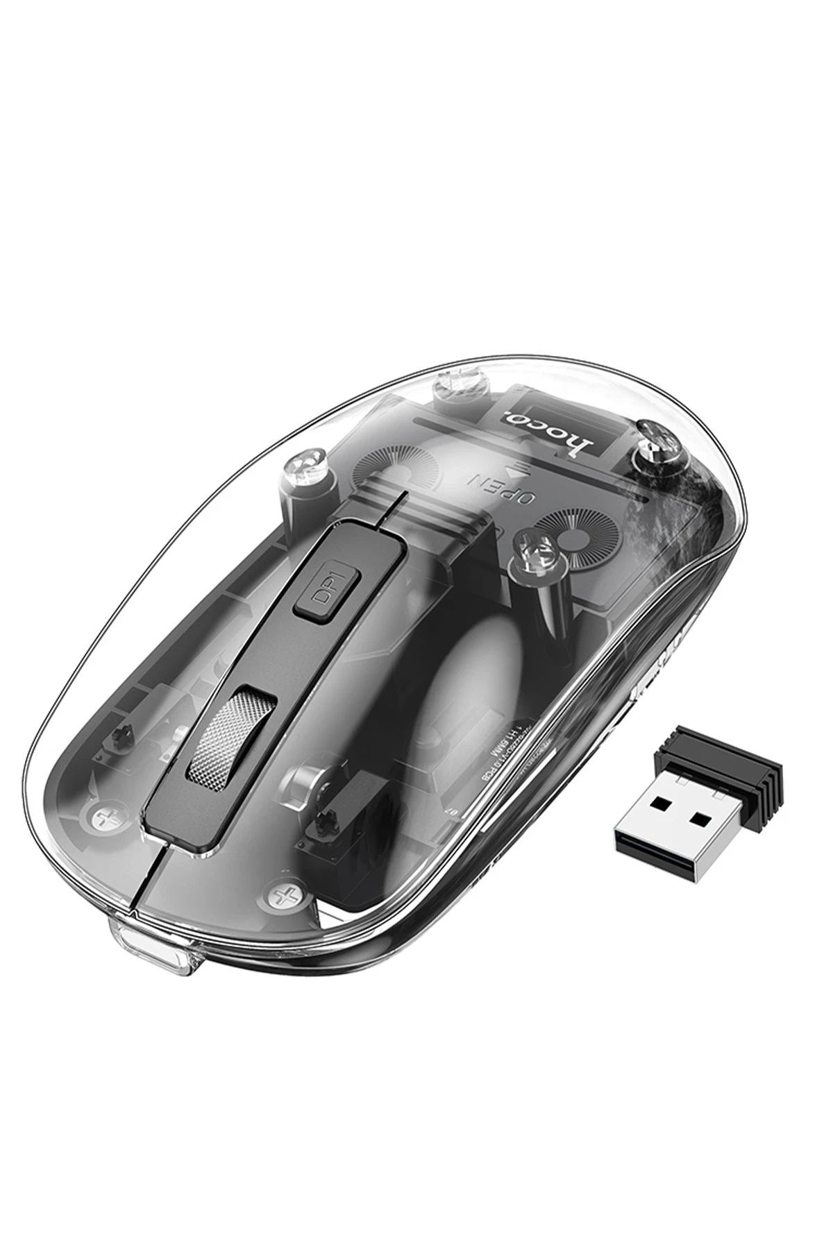 Hoco. GM29 2.4G Mysterious Business Çift Modlu Sessiz Kablosuz Mouse