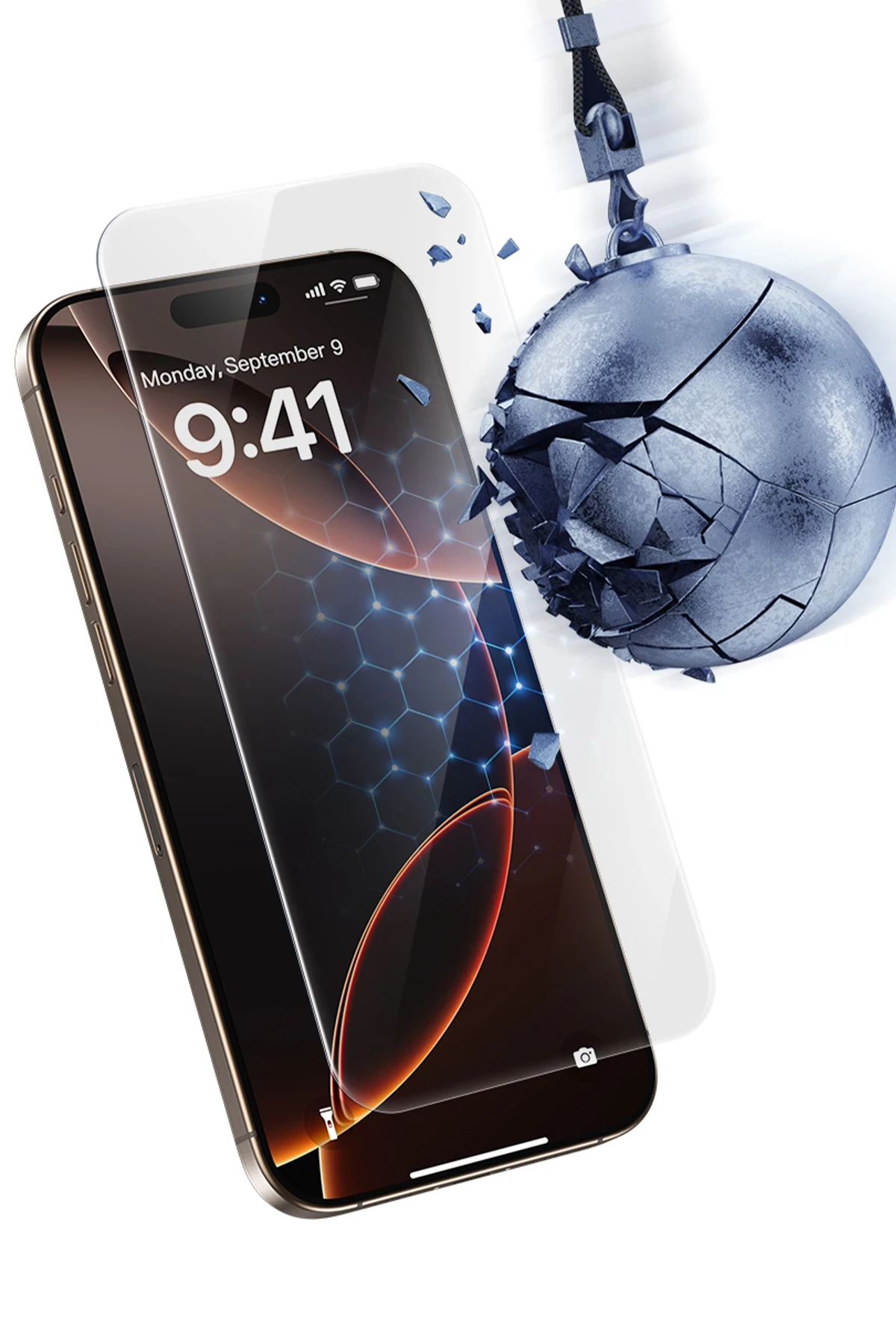 Keephone Apple iPhone 15 Pro Innova HD Cam Ekran Koruyucu