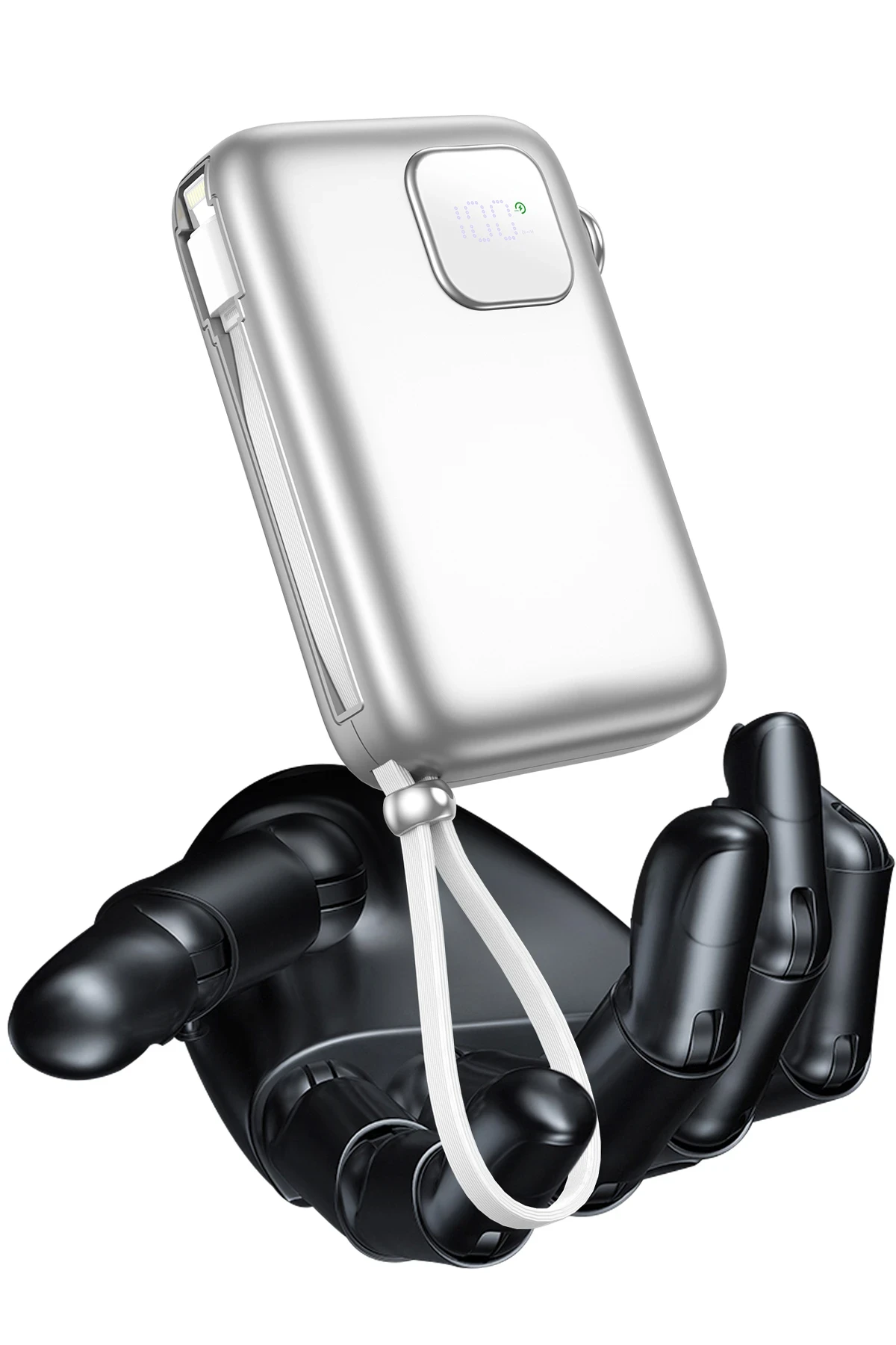Keephone PB17 MagEasy 10.000 mAh 20W Type-C 20W Lightning 22.5W USB 15W Kablosuz Şarj PD Magsafe Powerbank