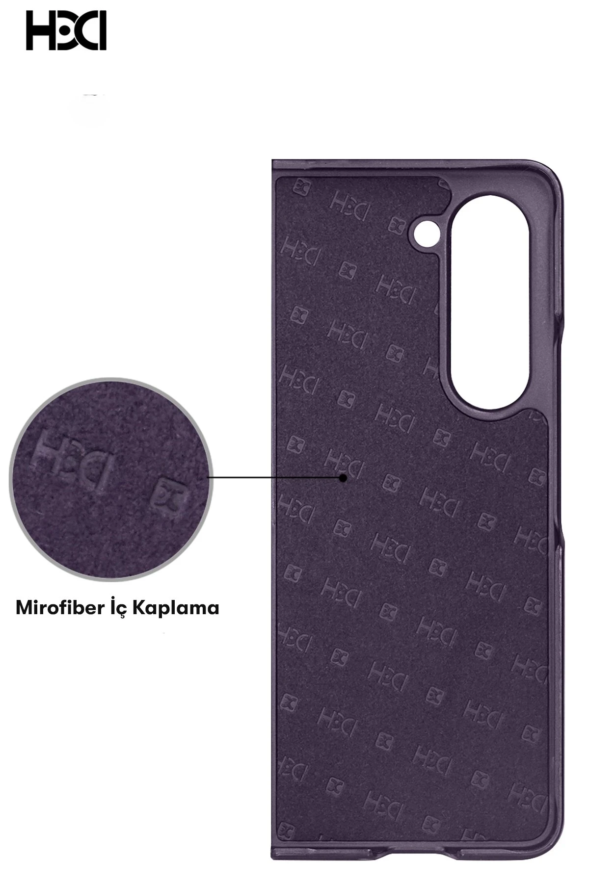 HDD Samsung Galaxy Z Fold 5 Kılıf HBC-155 Lizbon Kapak