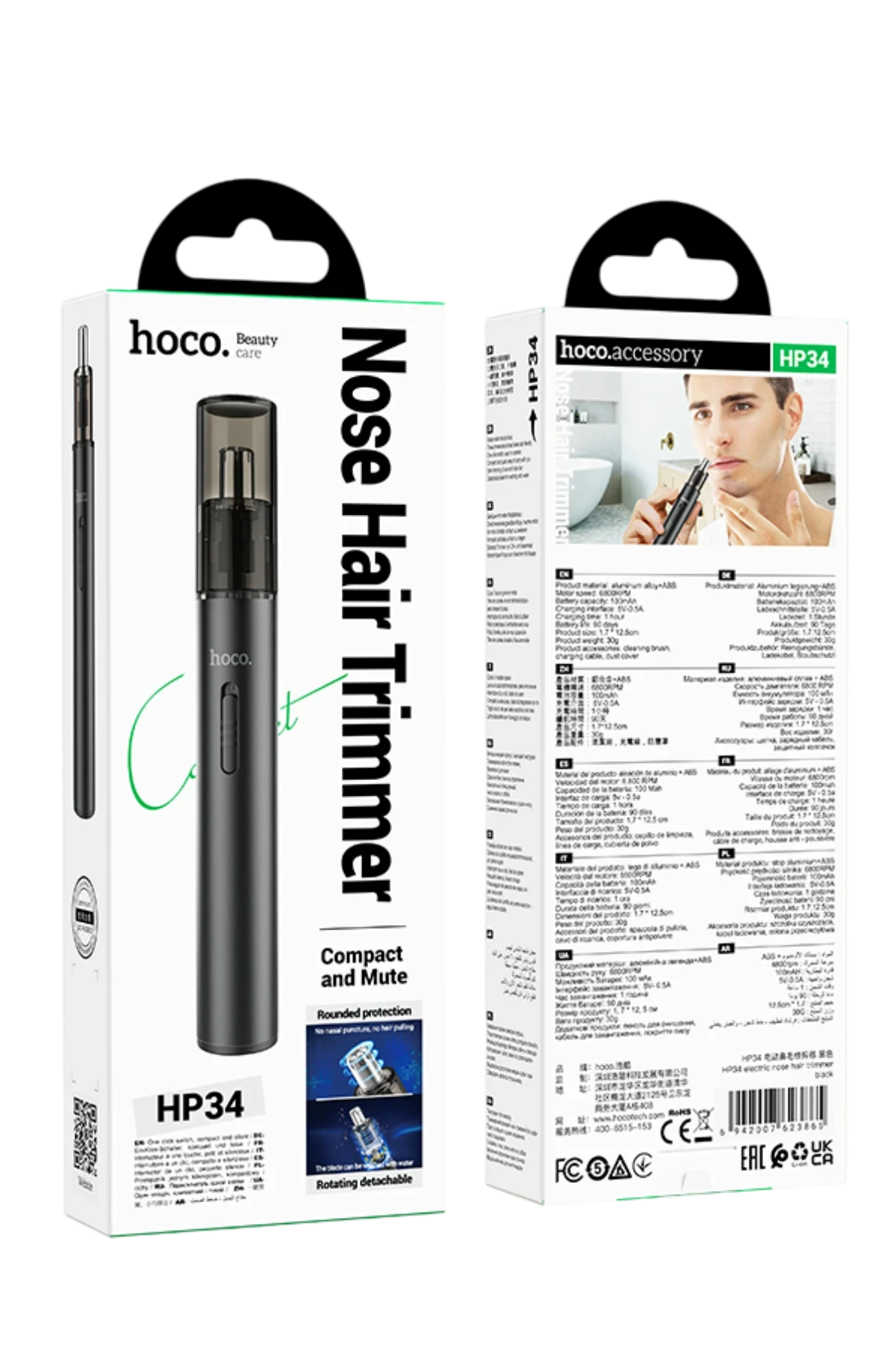 Hoco. HP34 Burun Kılı Düzeltme Aleti