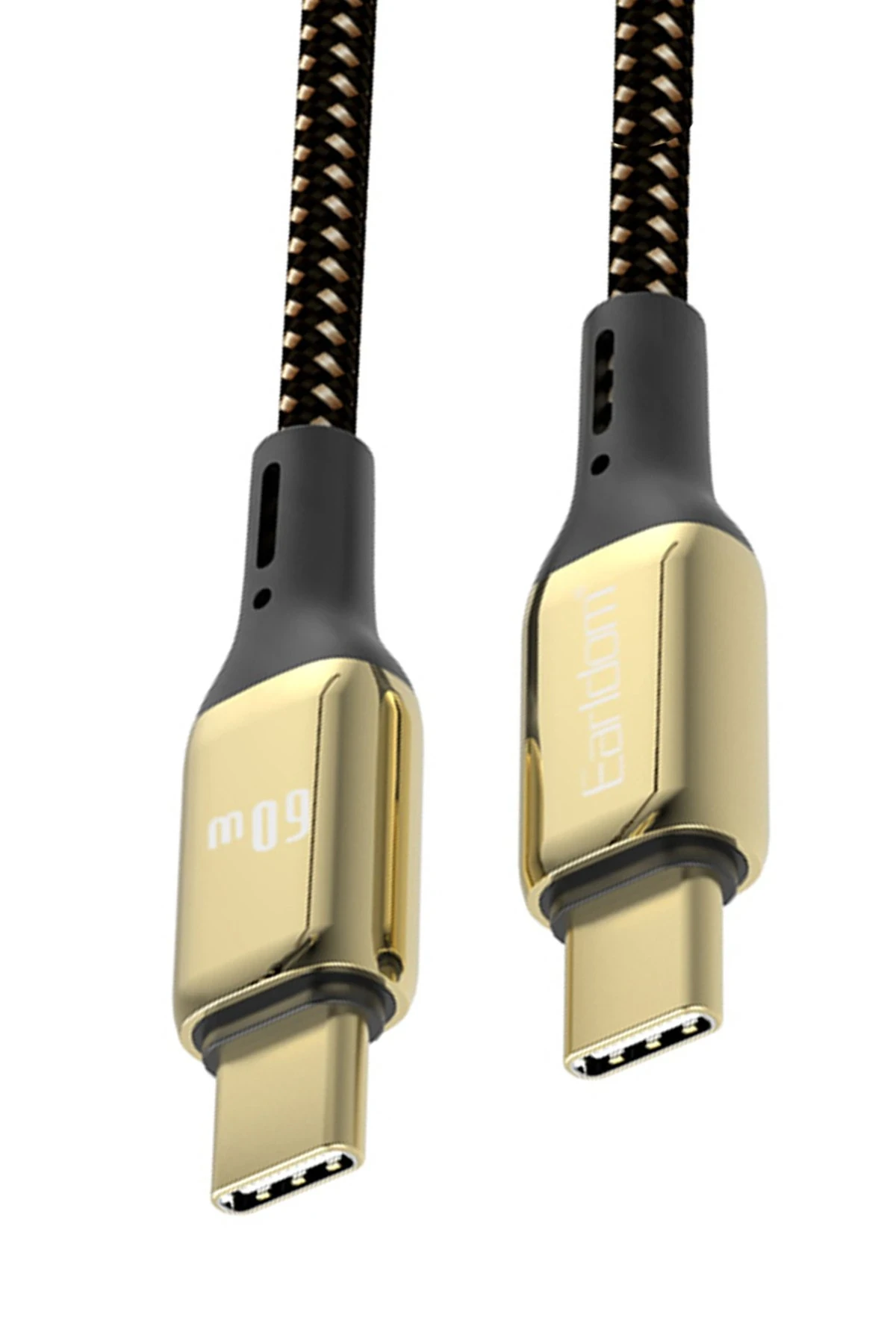 Earldom EC-141C 3M 60W Type-C to Type-C PD Hızlı Şarj Kablosu