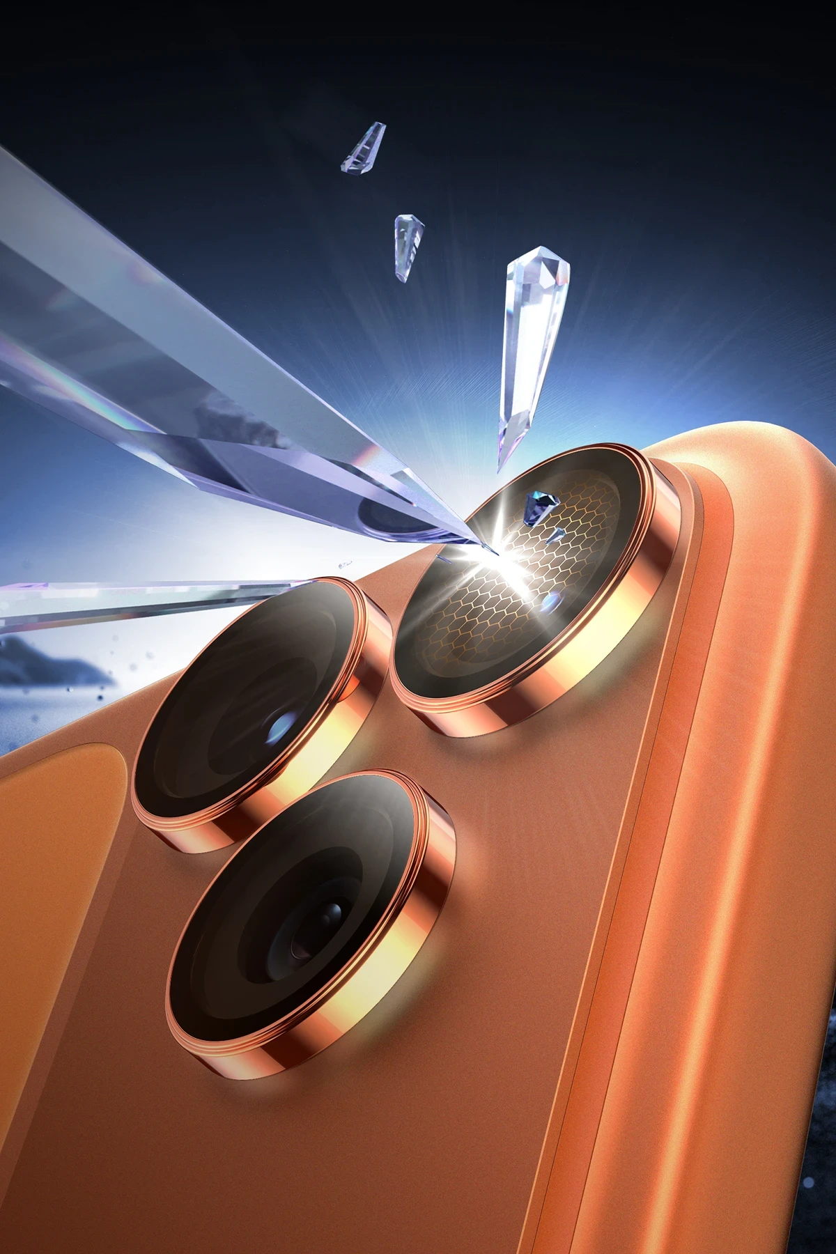 Keephone Apple iPhone 17 Pro Max Sapphire PVD Kamera Lens