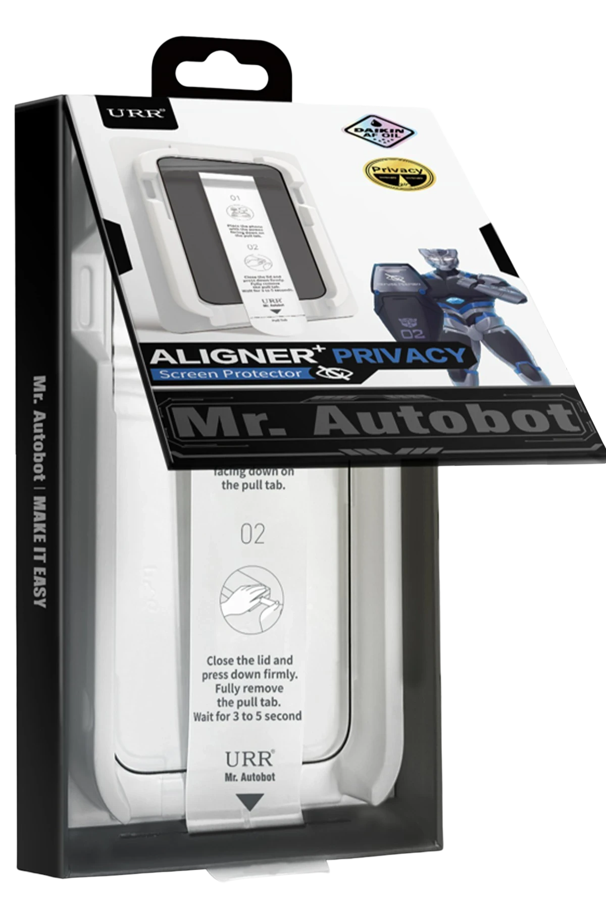 URR Apple iPhone 17 Air Aligner+ Hayalet Cam Ekran Koruyucu