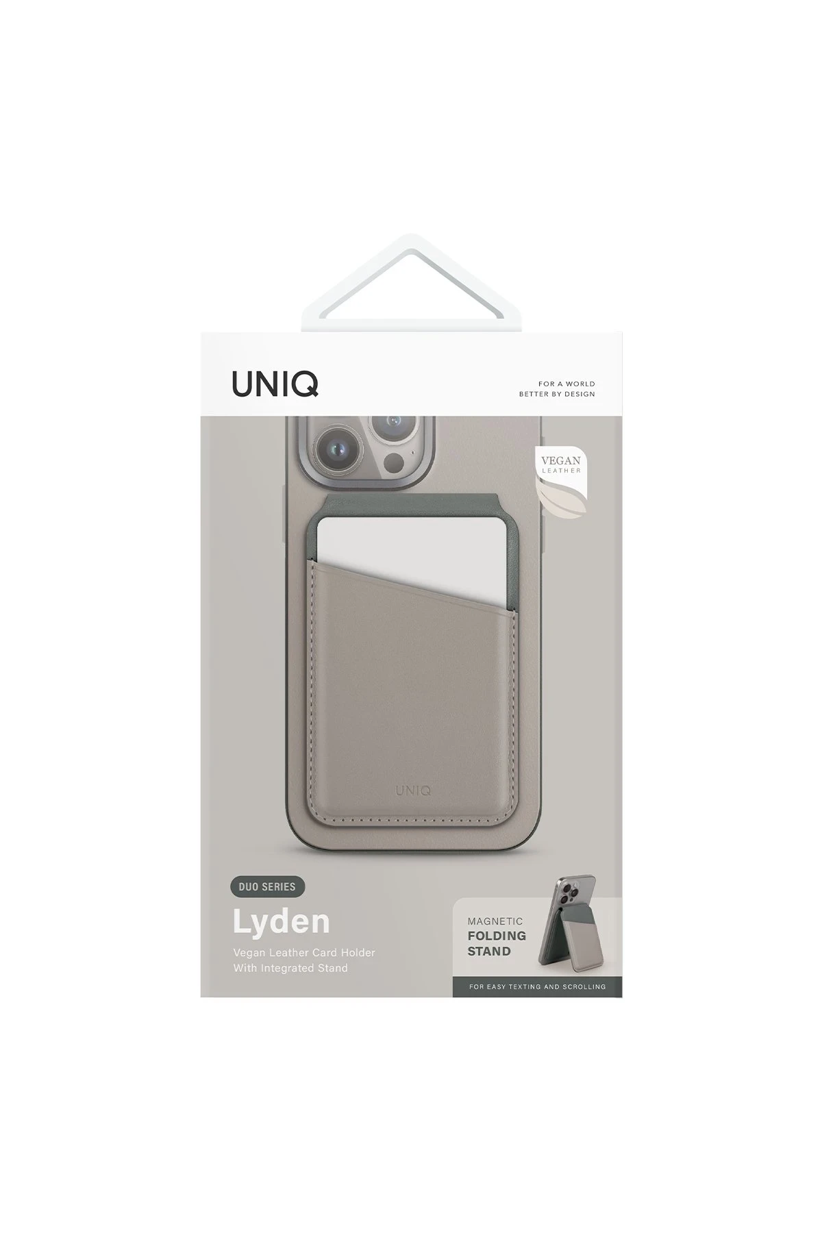 Uniq Lyden DS RFID-Block Manyetik Kartlıklı Stant