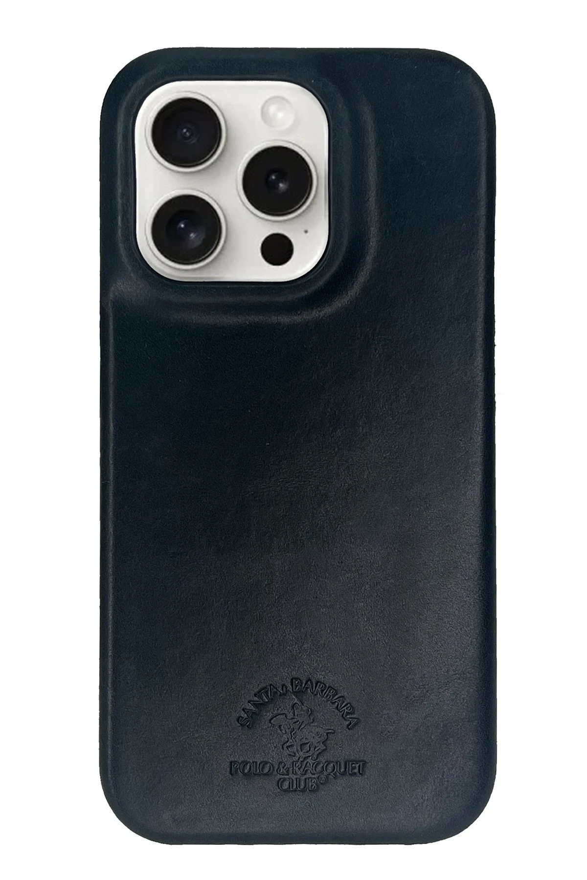 Santa Barbara Polo Racquet Club iPhone 15 Pro Elton Genuine Magsafe Deri Kapak