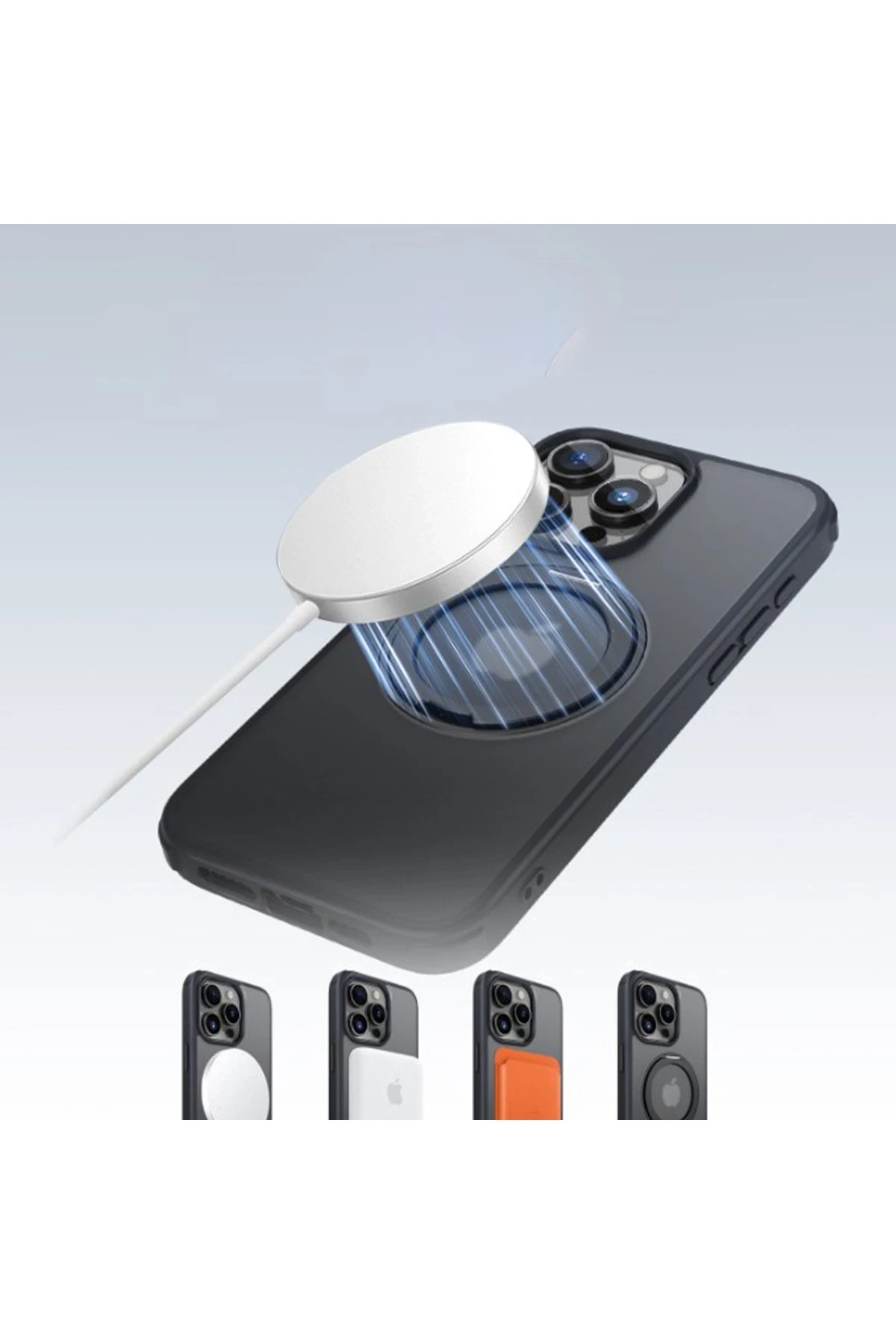 Yesido iPhone 16 Plus PC15 Razor Magsafe Standlı Kapak