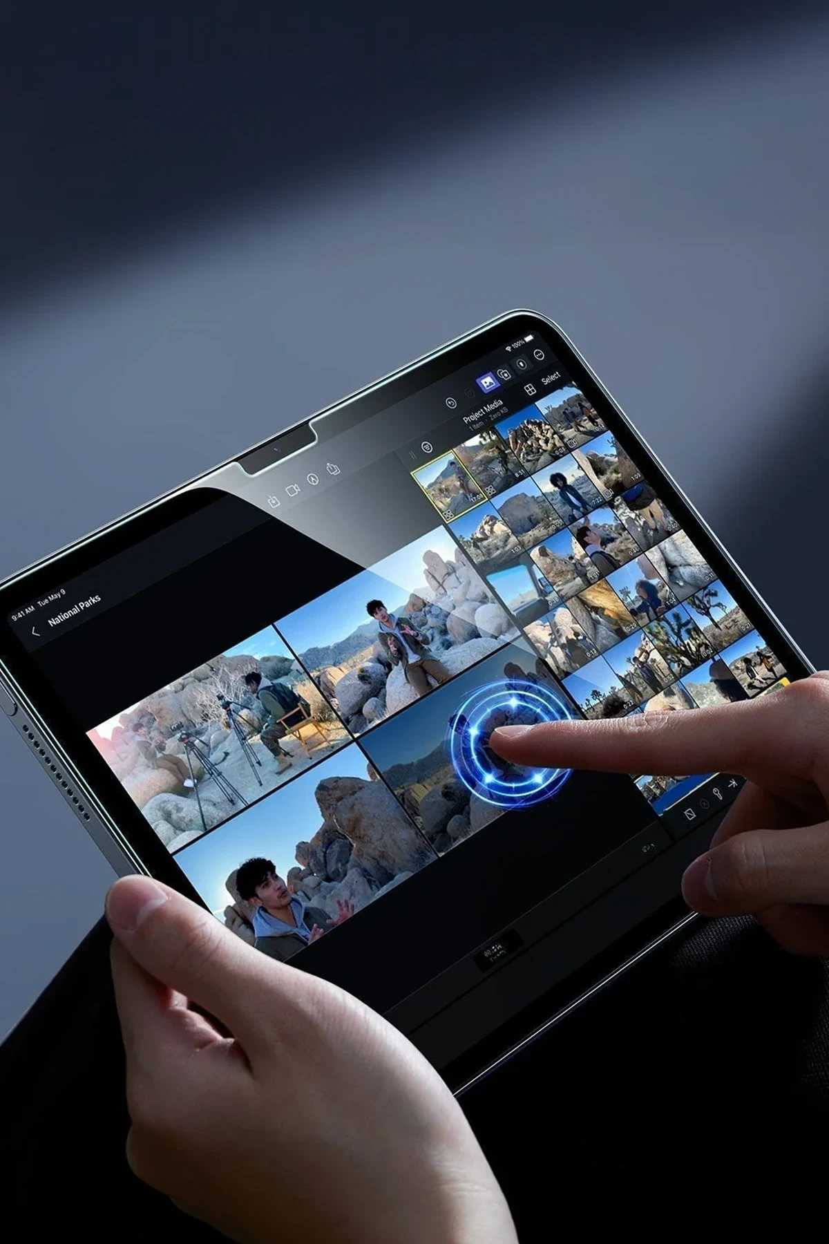 ESR Apple iPad Air 11 (2024) UltraFit Armorite AutoKit 2 Adet Tablet Cam Ekran Koruyucu