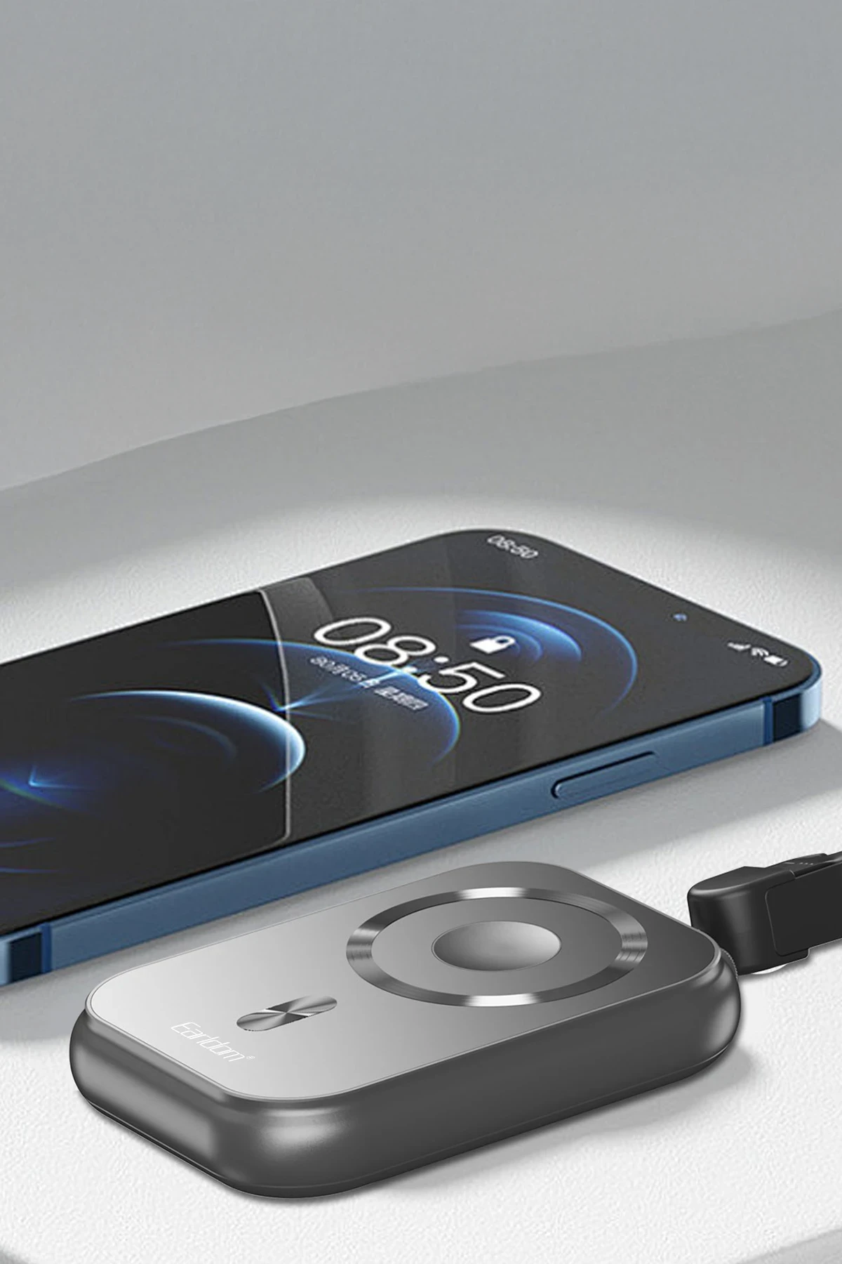 Earldom PD61 3in1 10.000 mAh 15W Kablosuz Şarj ve 20W Type-C Çıkışlı PD Hızlı Şarj Powerbank