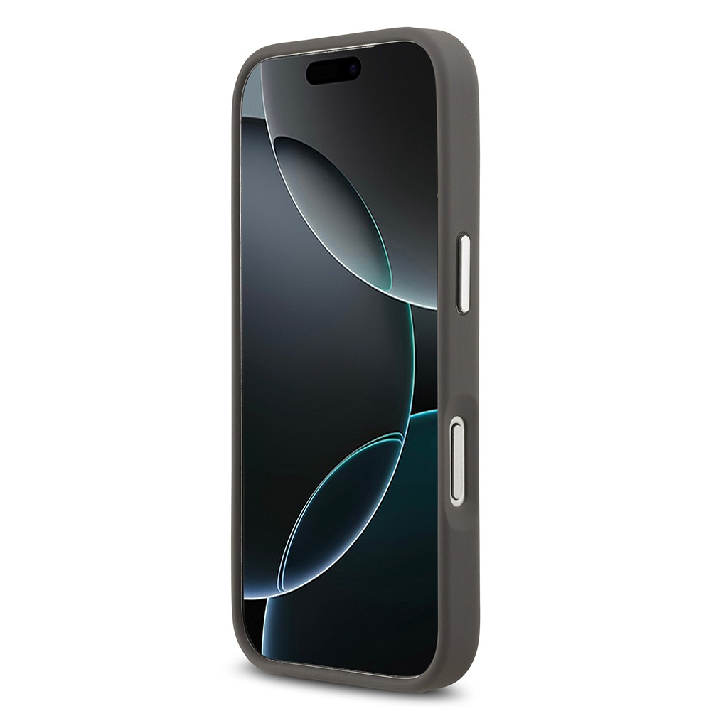 Apple iPhone 17 Pro Max Kılıf Karl Lagerfeld Orjinal Lisanslı Metal Logolu K&C Heads Pin Kapak