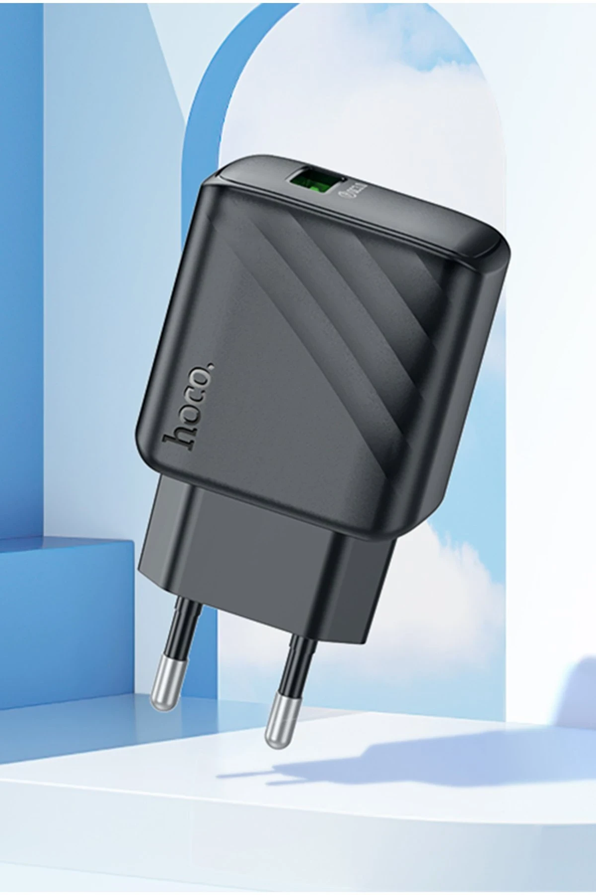 Hoco. CS21A Rich 18W USB 3.0 QC Çıkışlı Hızlı Şarj Aleti