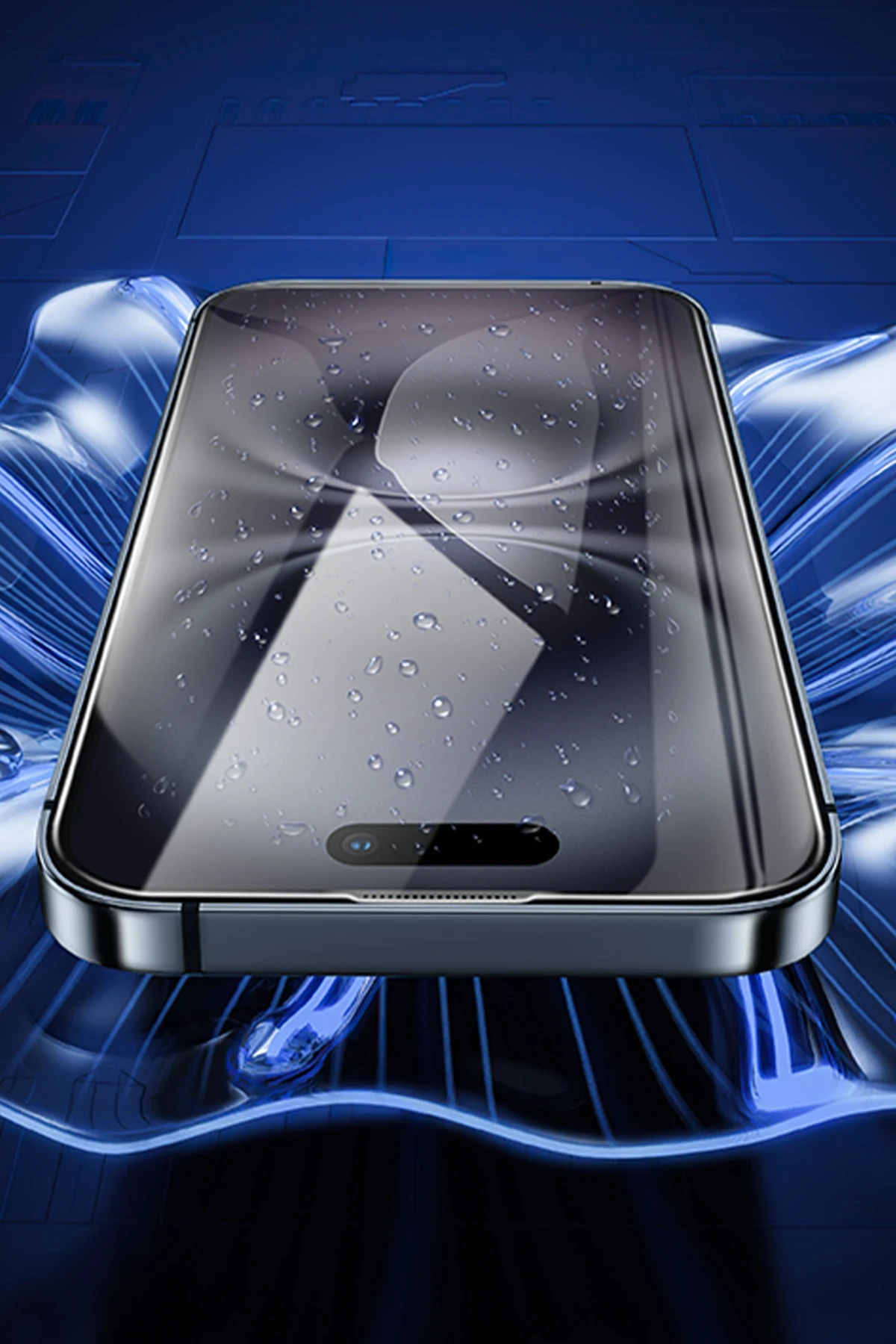 Hoco. Apple iPhone 16 Pro Bear Shield HD Cam Ekran Koruyucu