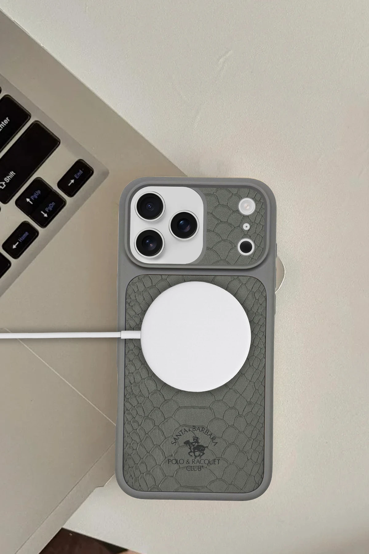 Santa Barbara Polo Racquet Club Apple iPhone 17 Knight Deri Kapak