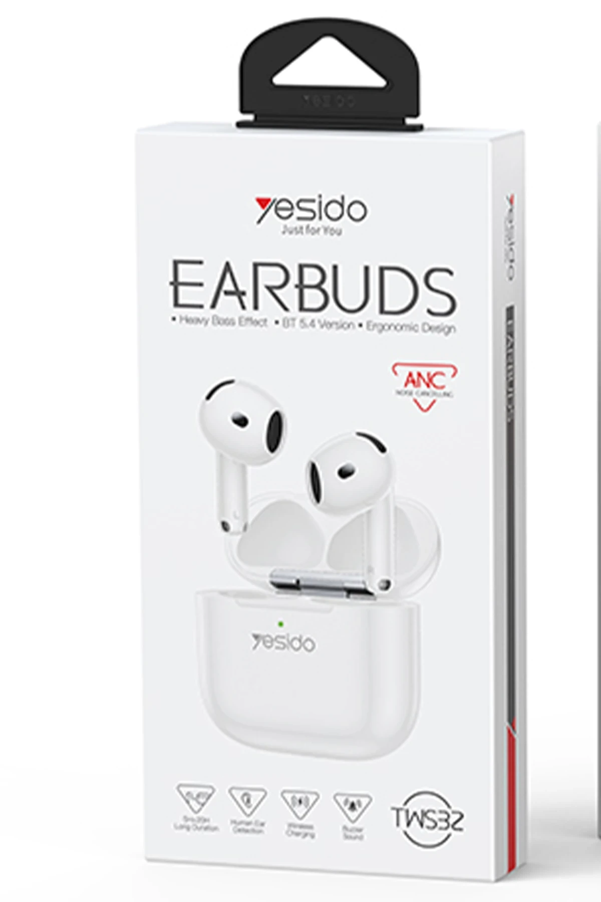 Yesido TWS32 BT 5.4 Aktif Gürültü Engelleyici Özellikli Kablosuz Airpods Kulaklık