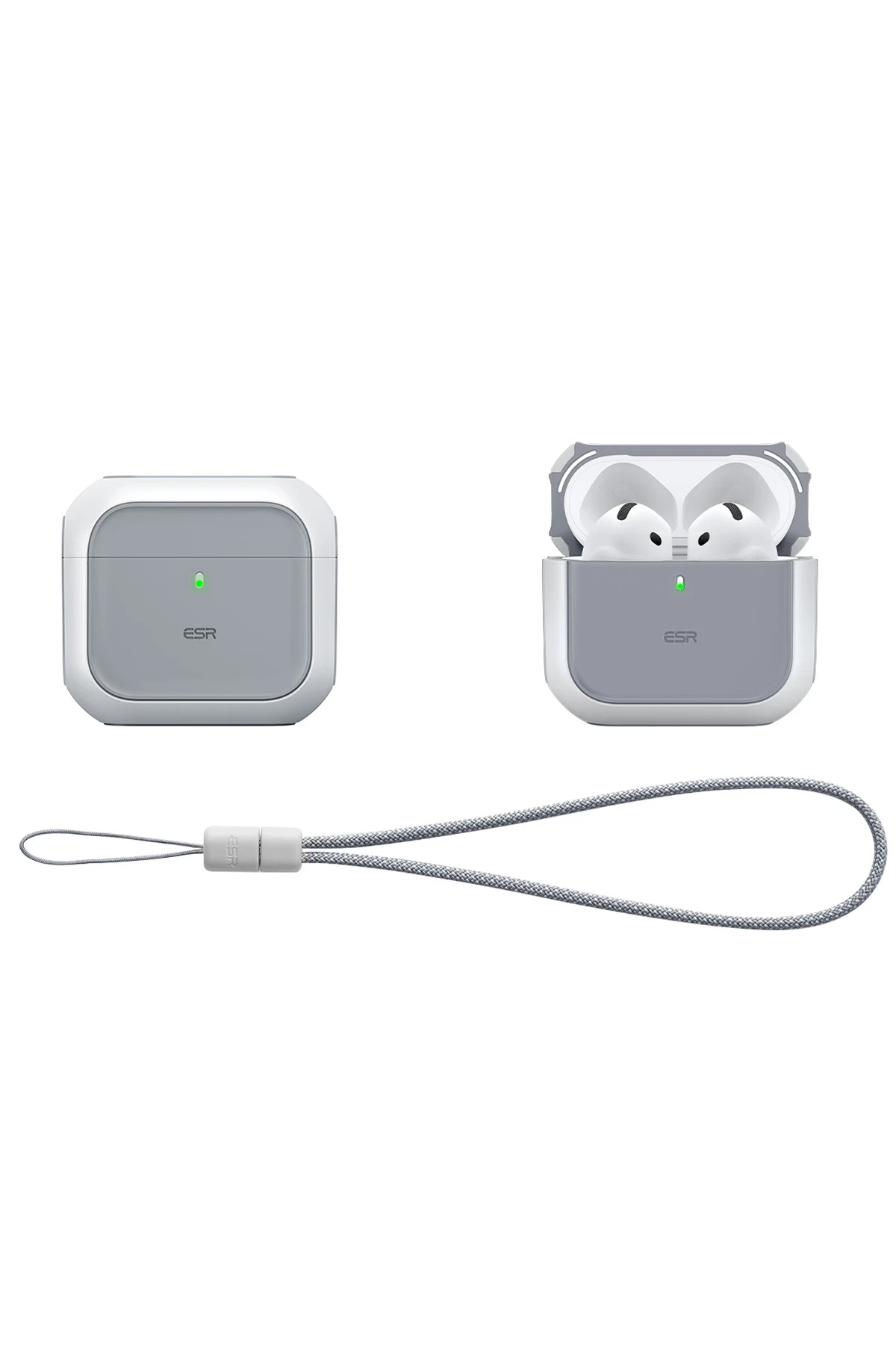 ESR Apple Airpods 4 (4.nesil) Orbit Hybrid Magsafe Şarj Destekli Kılıf