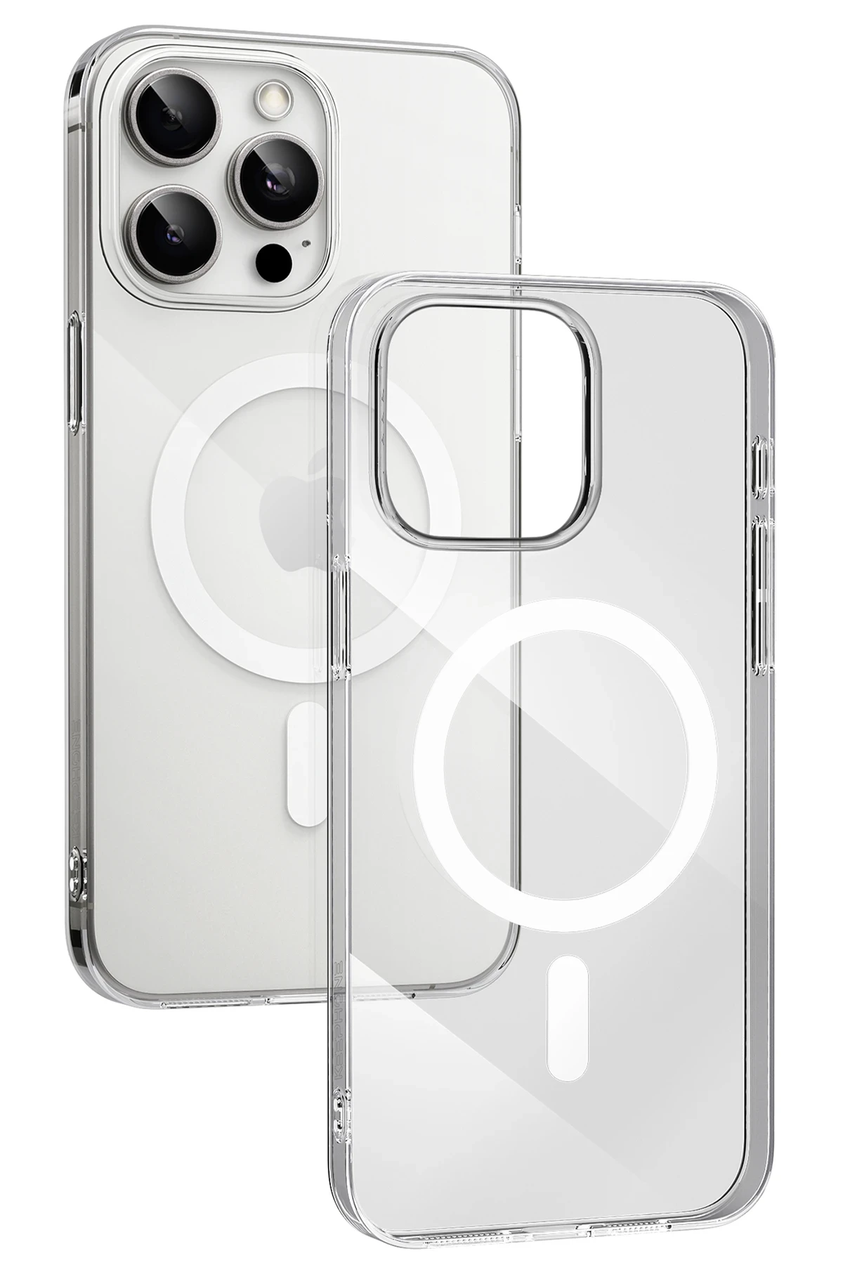 Keephone iPhone 15 Pro Max X-Crystal Slim Magsafe Kılıf