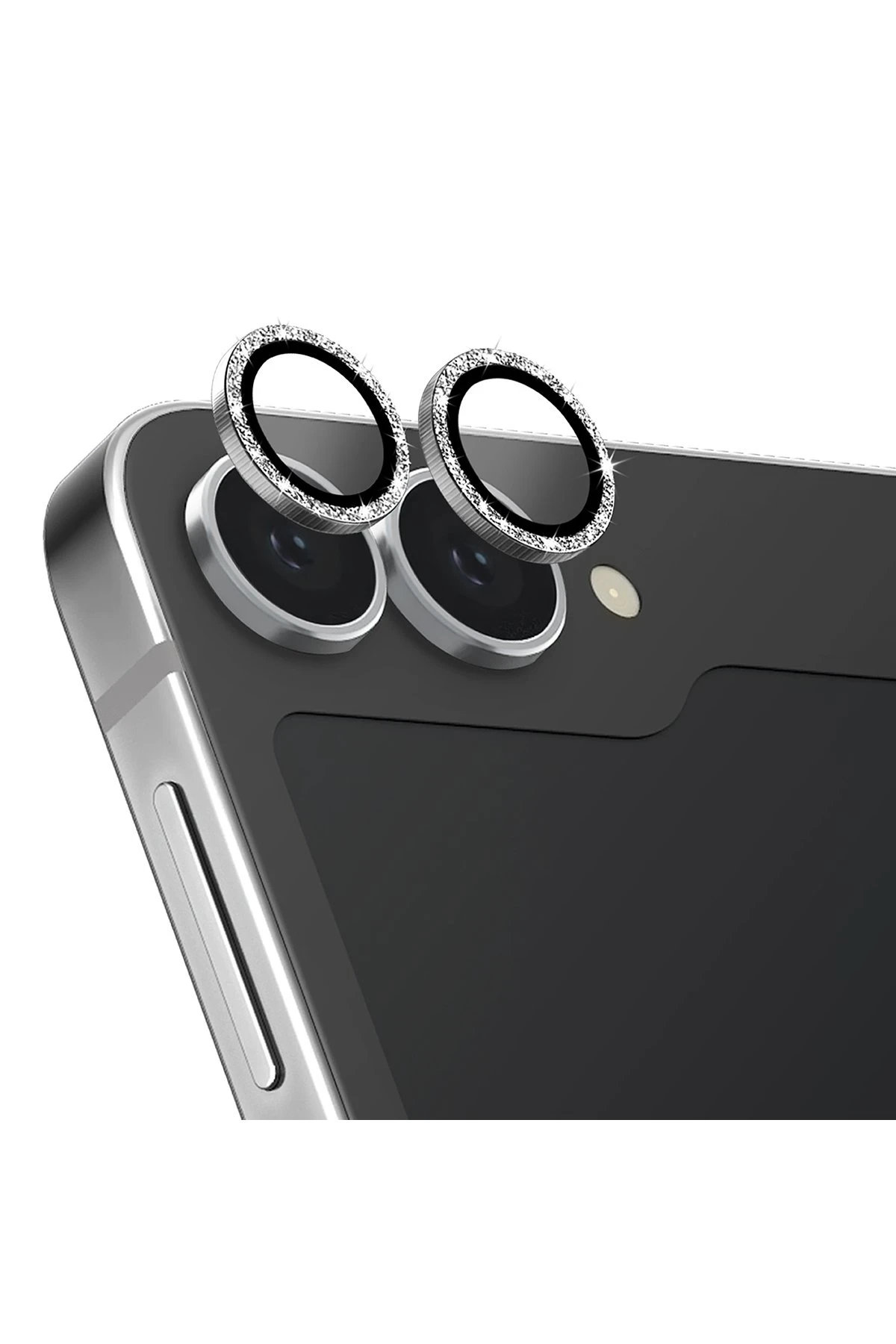 Uniq Samsung Galaxy Z Flip 6 Optix Simli Alüminyum Kamera Koruyucu