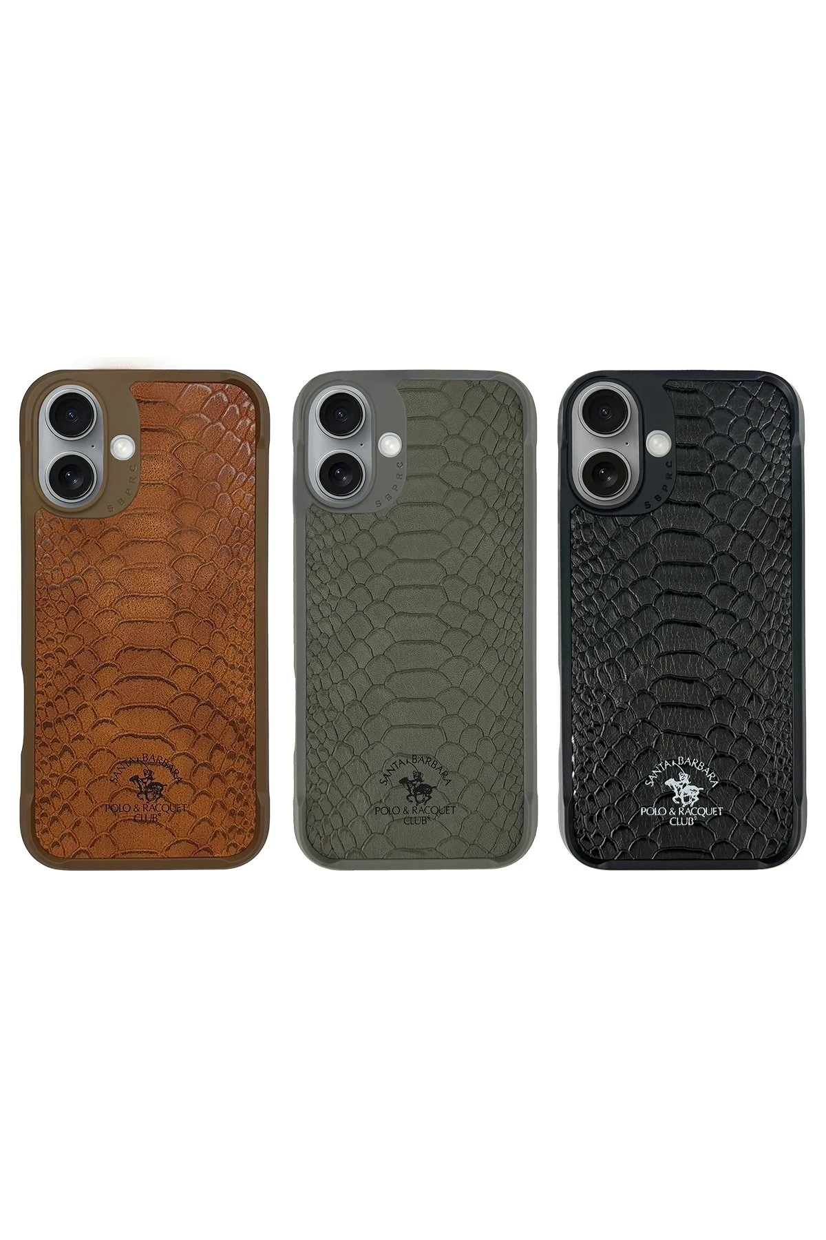 Santa Barbara Polo Racquet Club iPhone 16 Plus Knight Deri Kapak