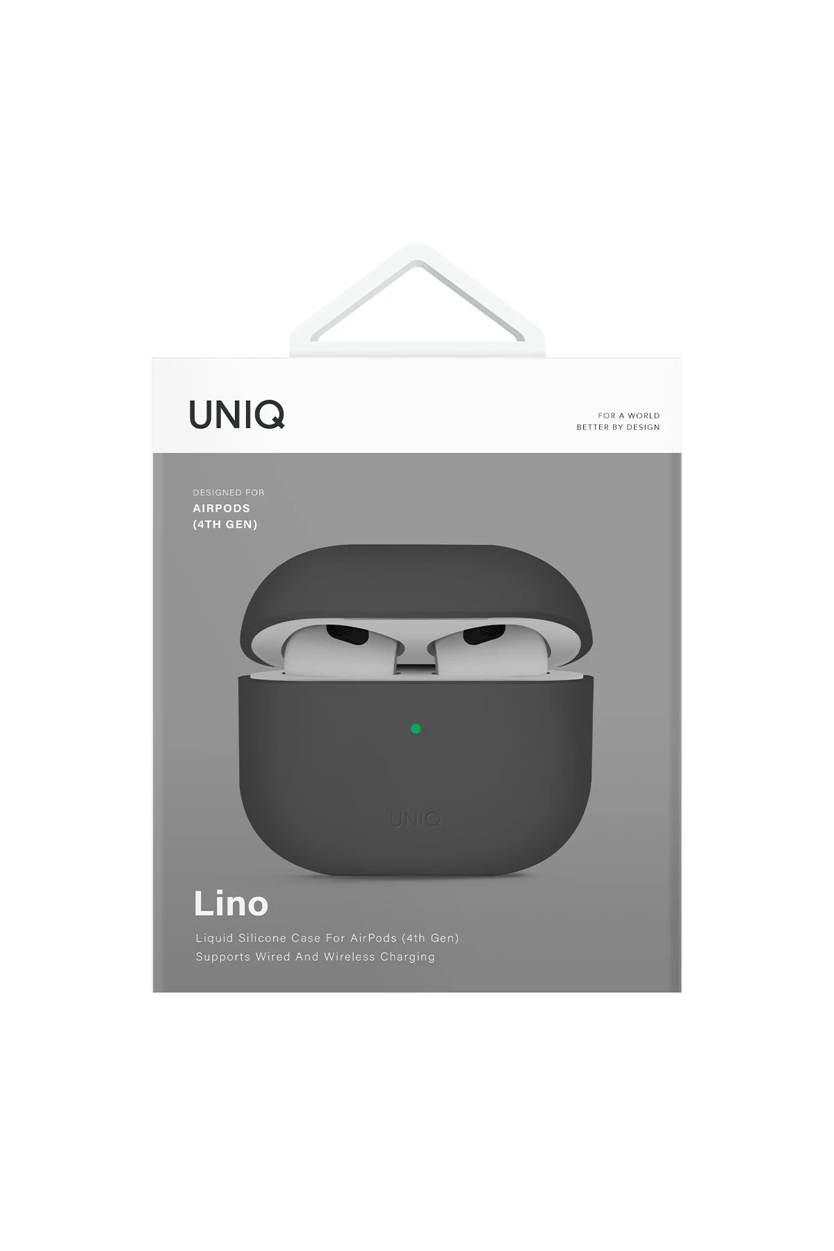 Uniq Airpods 4 (4.nesil) Lino Silikon Kılıf