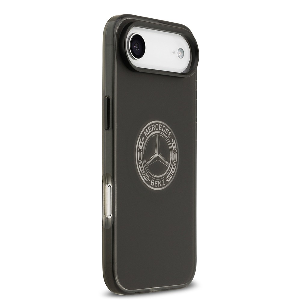 Apple iPhone 17 Air Kılıf Mercedes Benz Orjinal Lisanslı M-safe Şarj Özellikli Buzlu PC Nostaljik Yıldız Dizayn Kapak